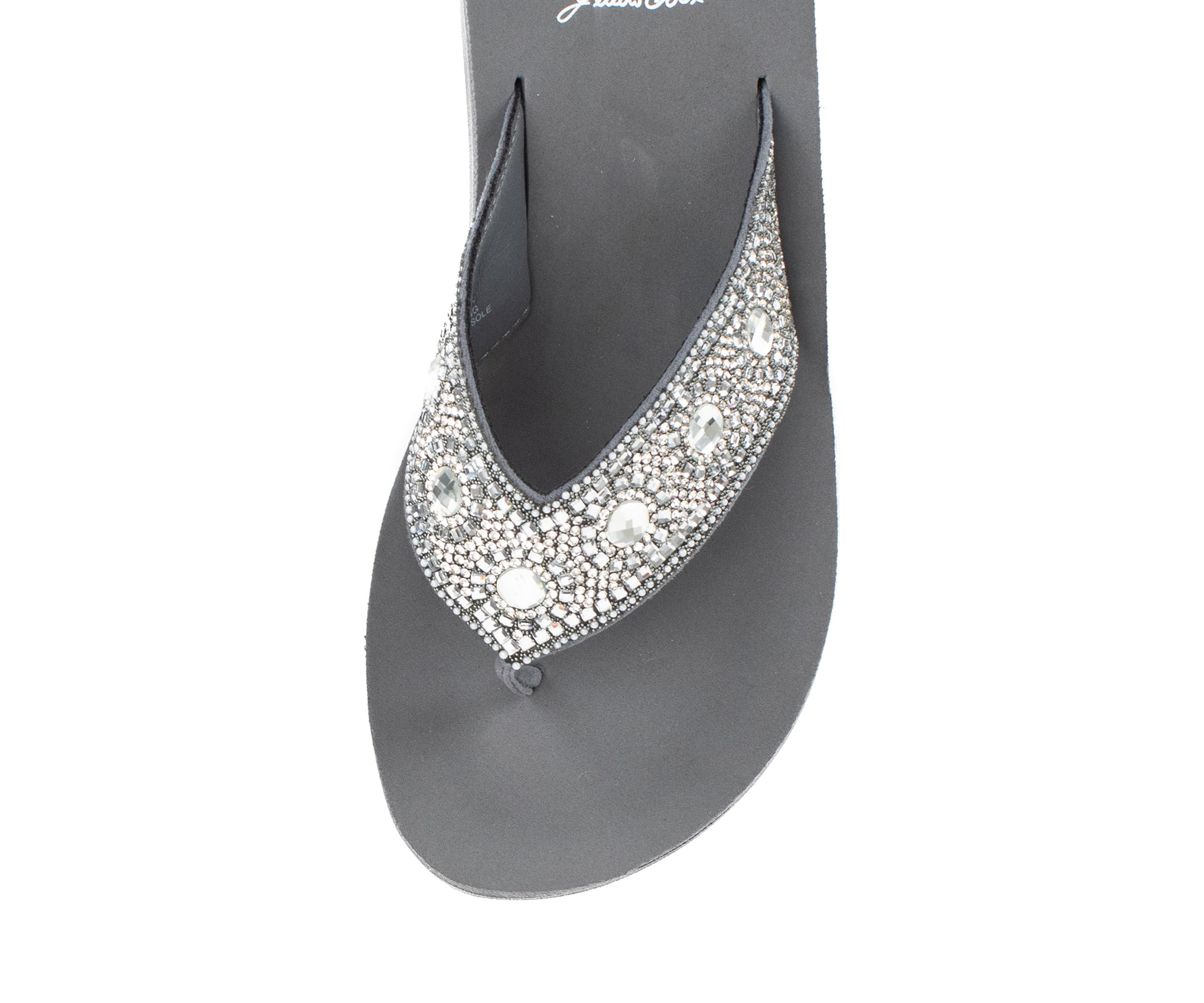 Bertila Flip Flop Wedge Thong Sandals