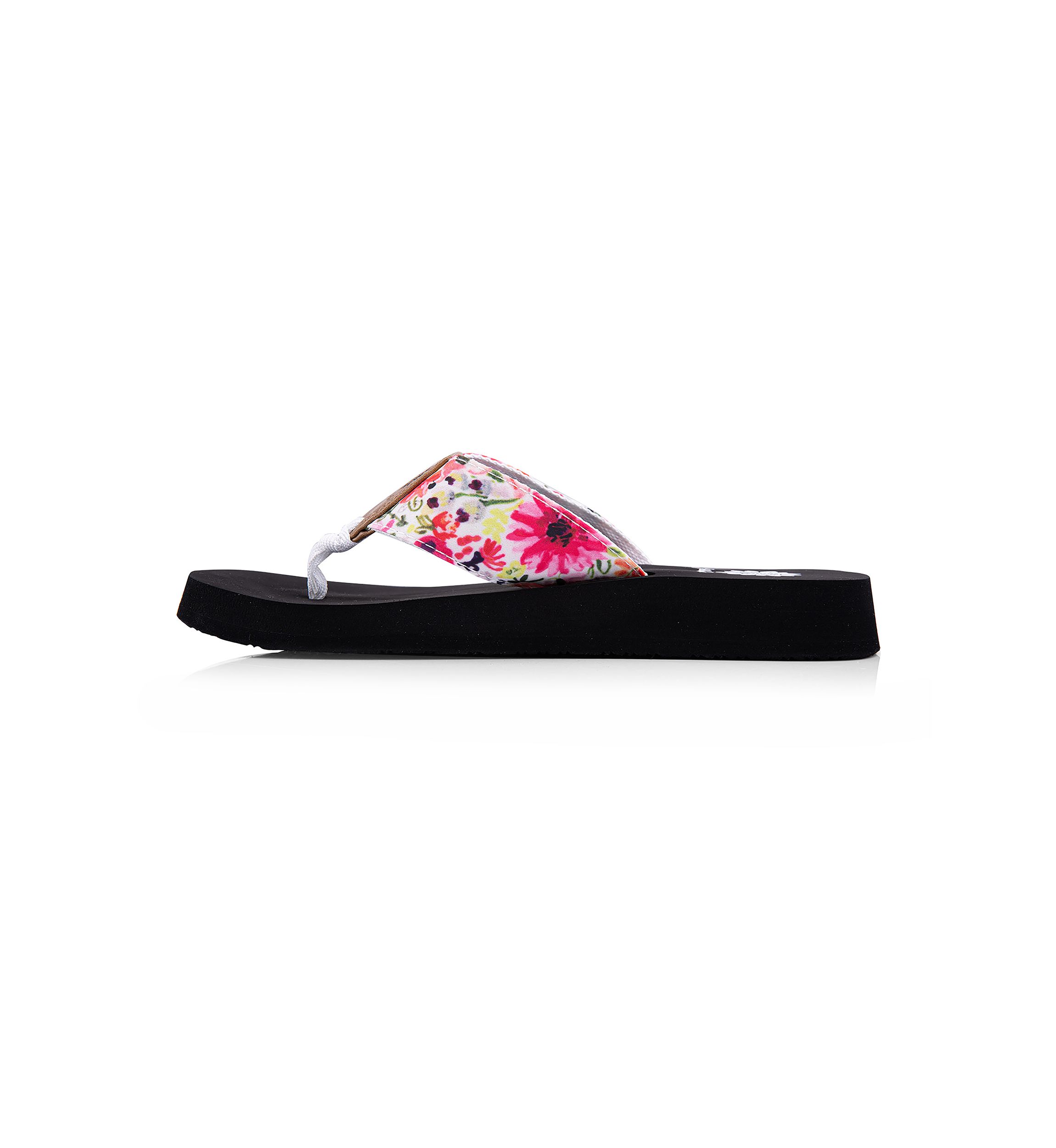Fanya Printed Thong Flip Flop Sandals