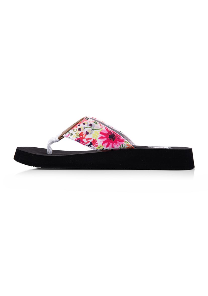 Fanya Printed Thong Flip Flop Sandals