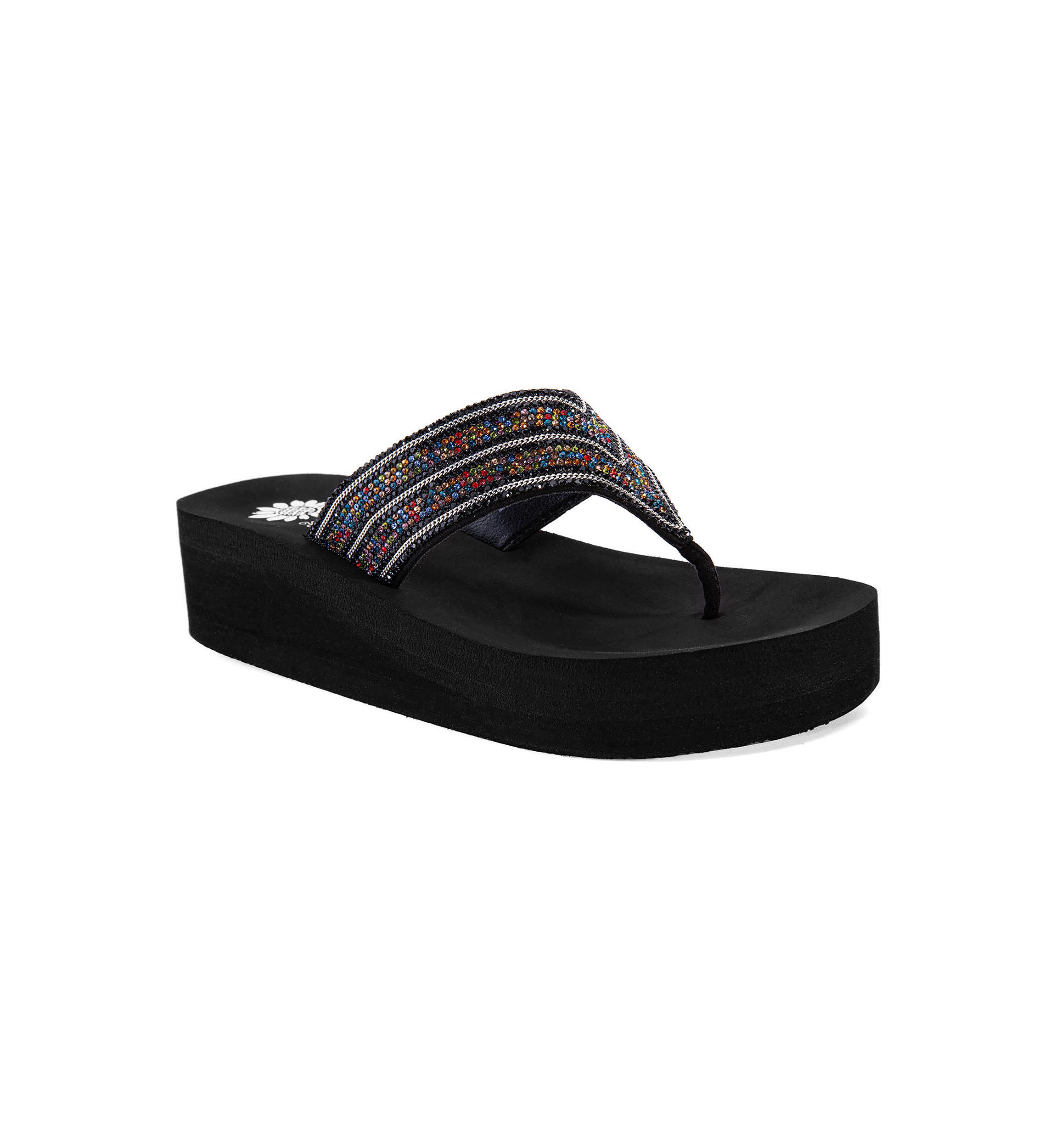 Redondo Flip Flop Wedge Thong Sandals