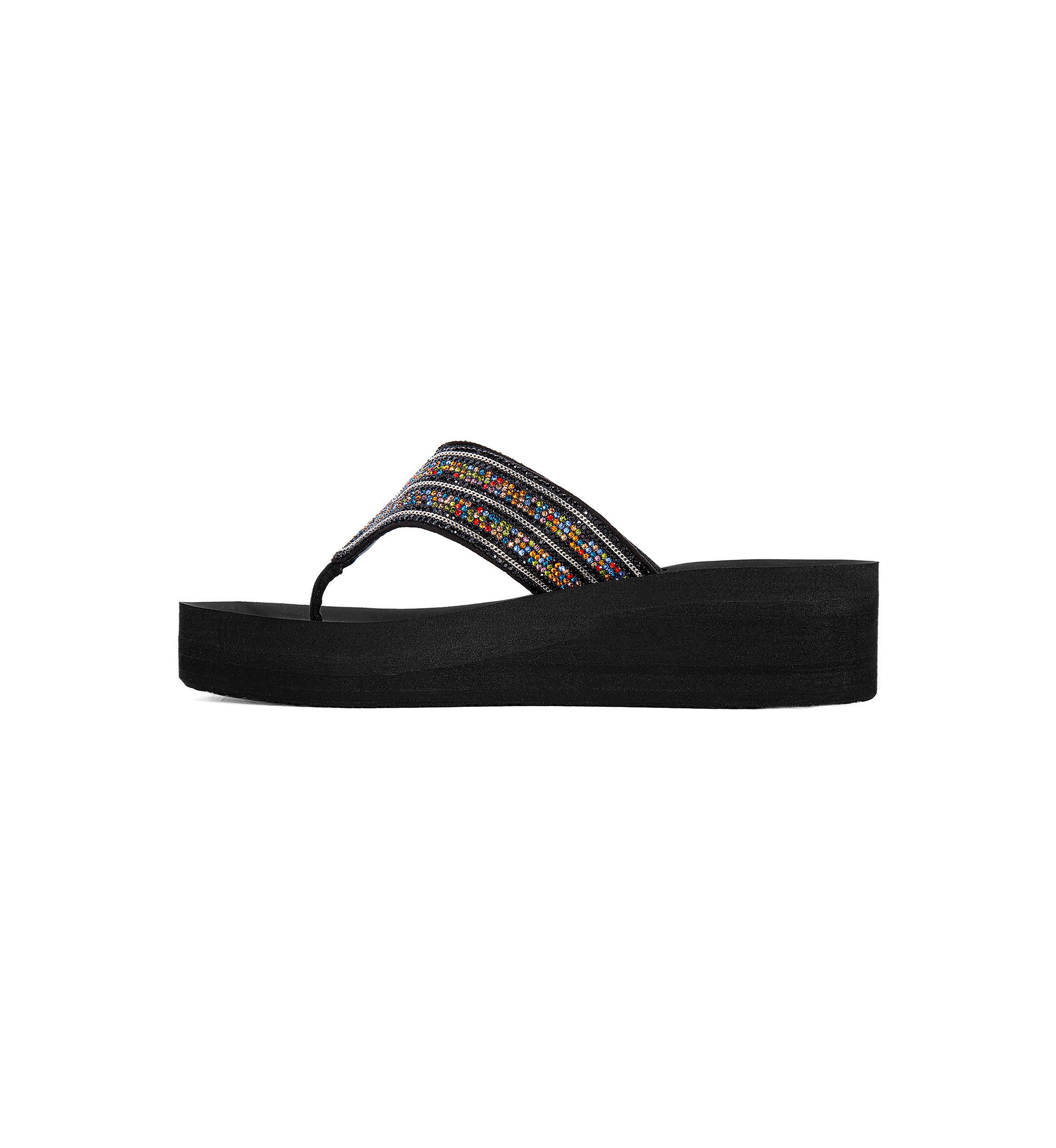 Redondo Flip Flop Wedge Thong Sandals