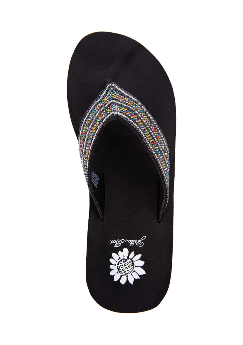 Redondo Flip Flop Wedge Thong Sandals