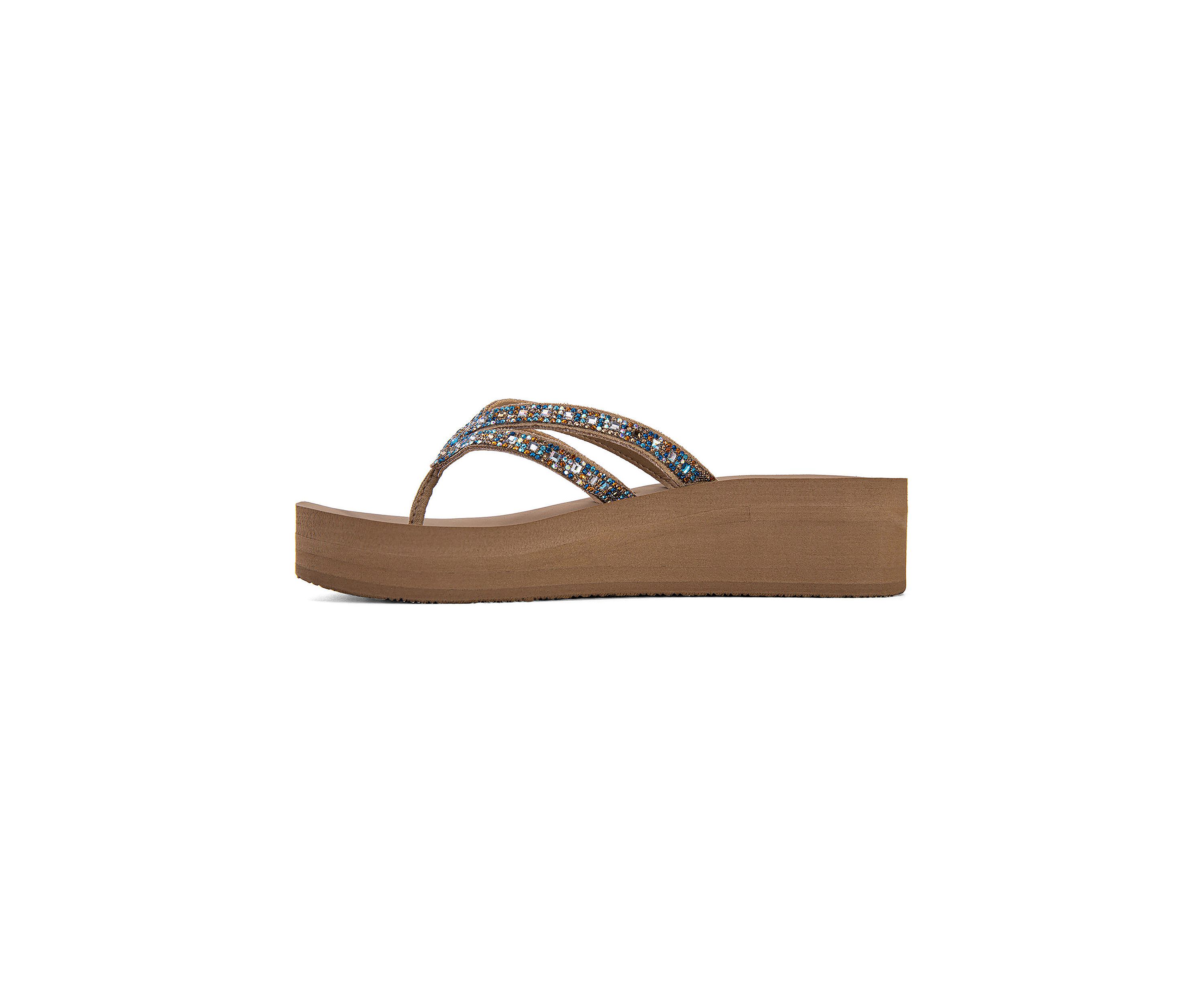 Ragle Wedge Flip Flop Thong Sandals