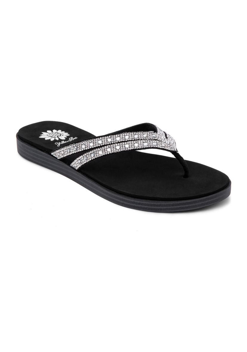 Dayton Thong Rhinestone Sandals
