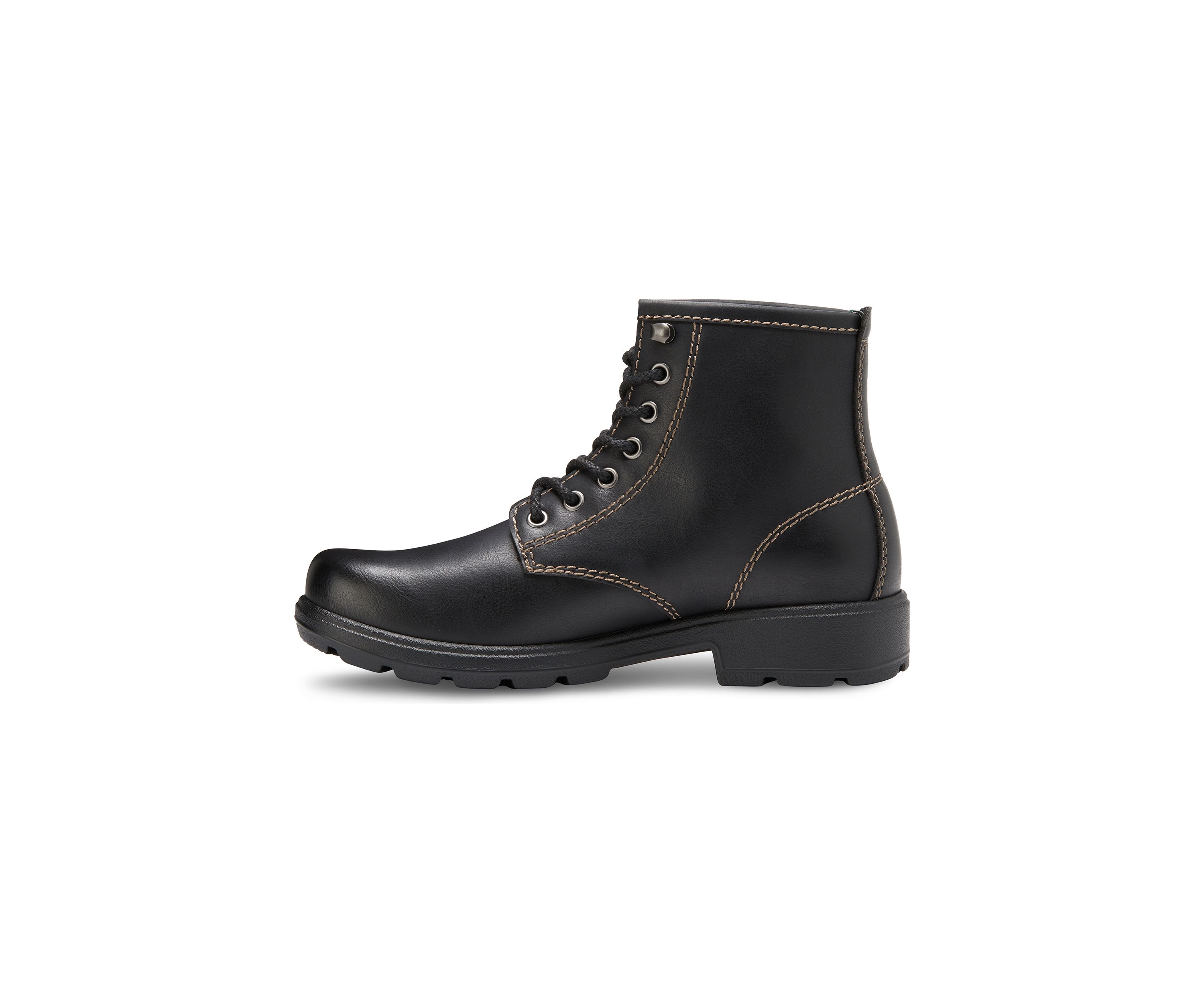 Brandy Plain Toe Boots