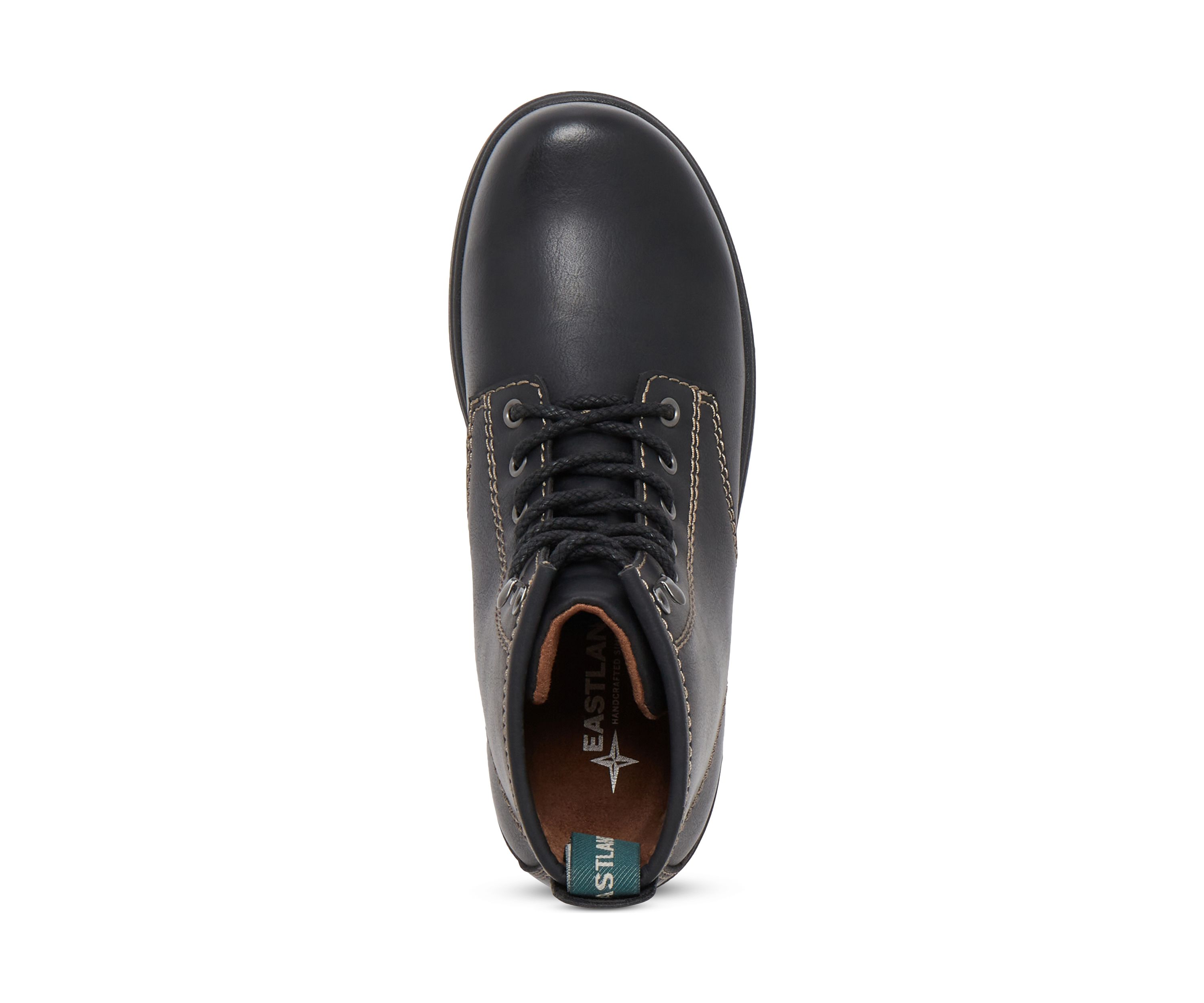 Brandy Plain Toe Boots