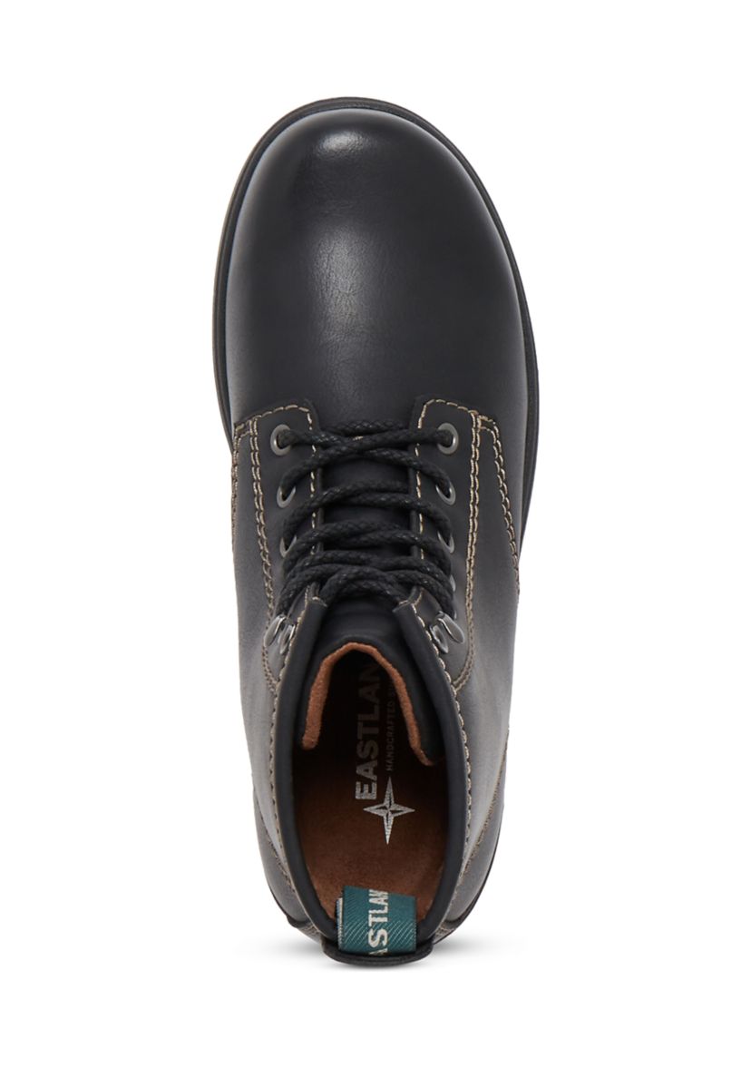 Brandy Plain Toe Boots