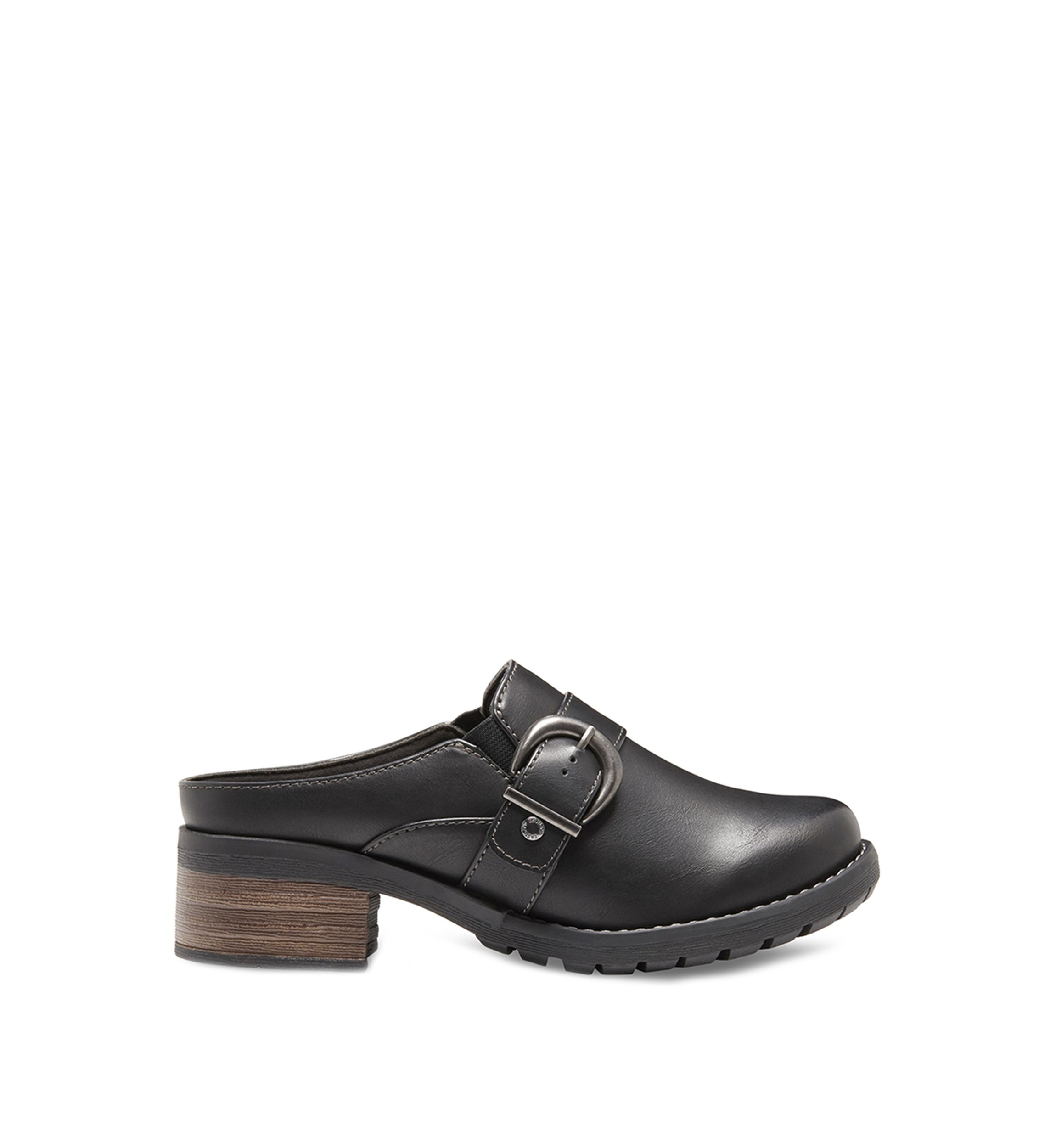 Erin Strap and Buckle Mules