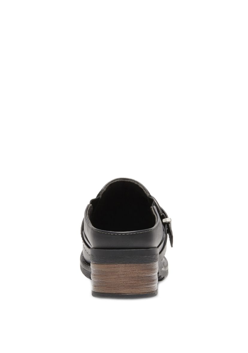 Erin Strap and Buckle Mules