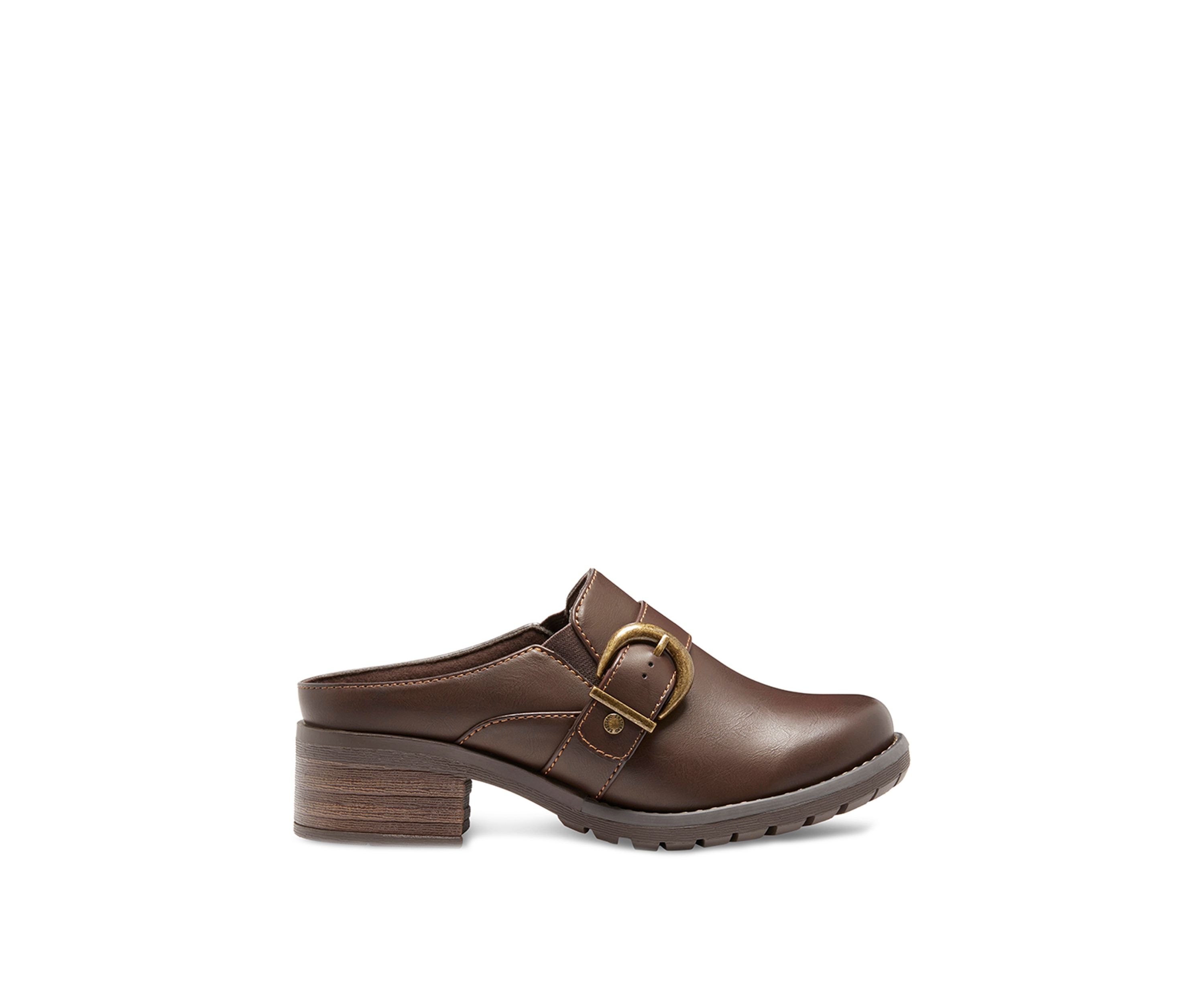 Erin Strap and Buckle Mules