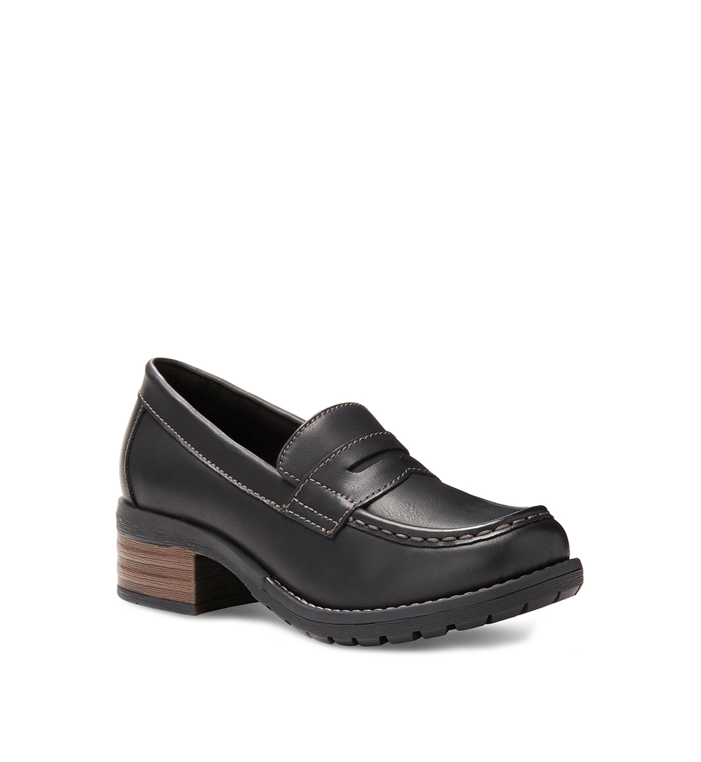 Holly Moc Toe Penny Loafers