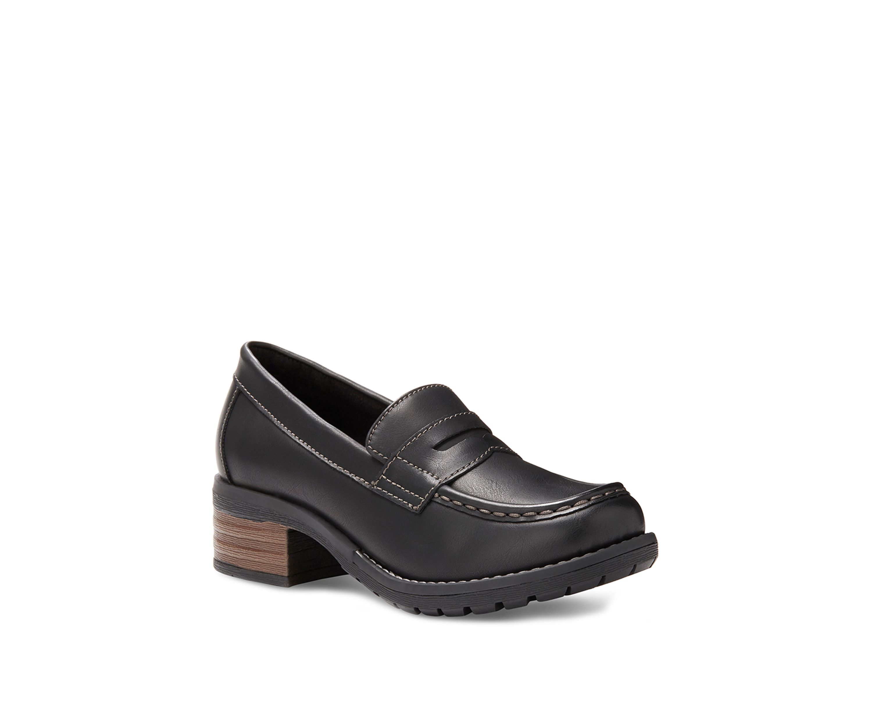 Holly Moc Toe Penny Loafers
