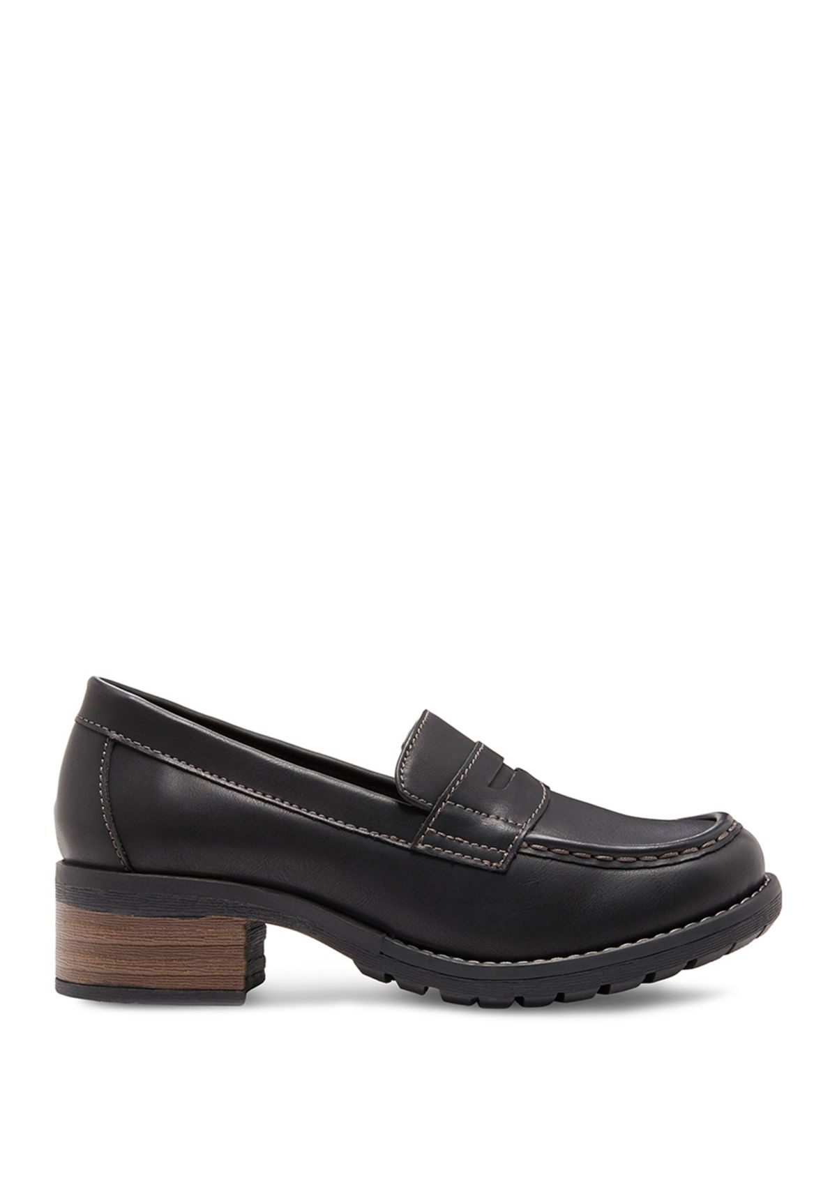 Holly Moc Toe Penny Loafers
