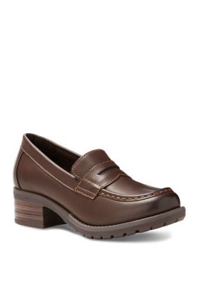 Holly Moc Toe Penny Loafers