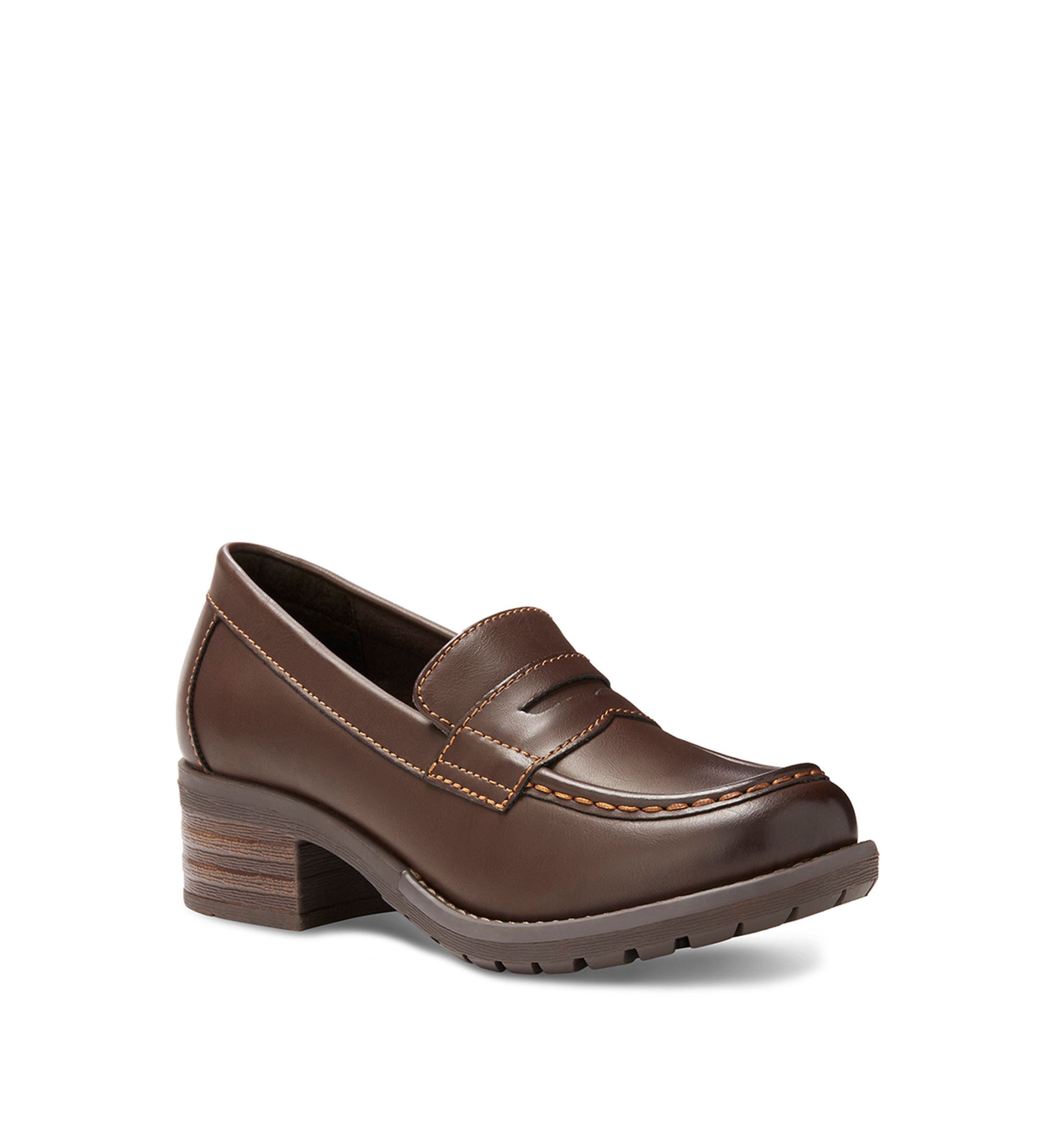 Holly Moc Toe Penny Loafers