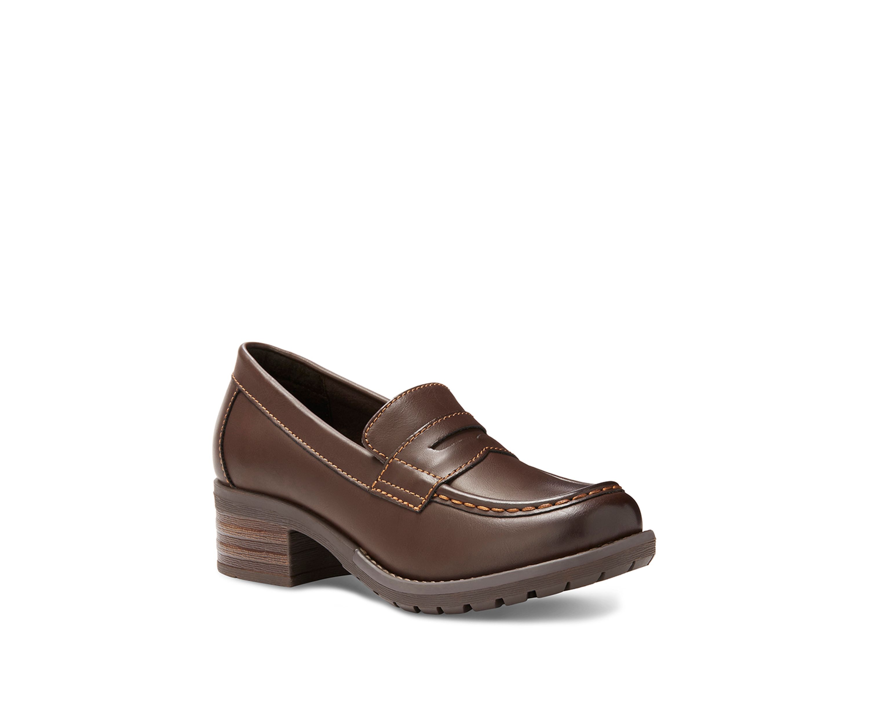 Holly Moc Toe Penny Loafers