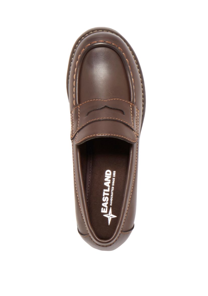 Holly Moc Toe Penny Loafers