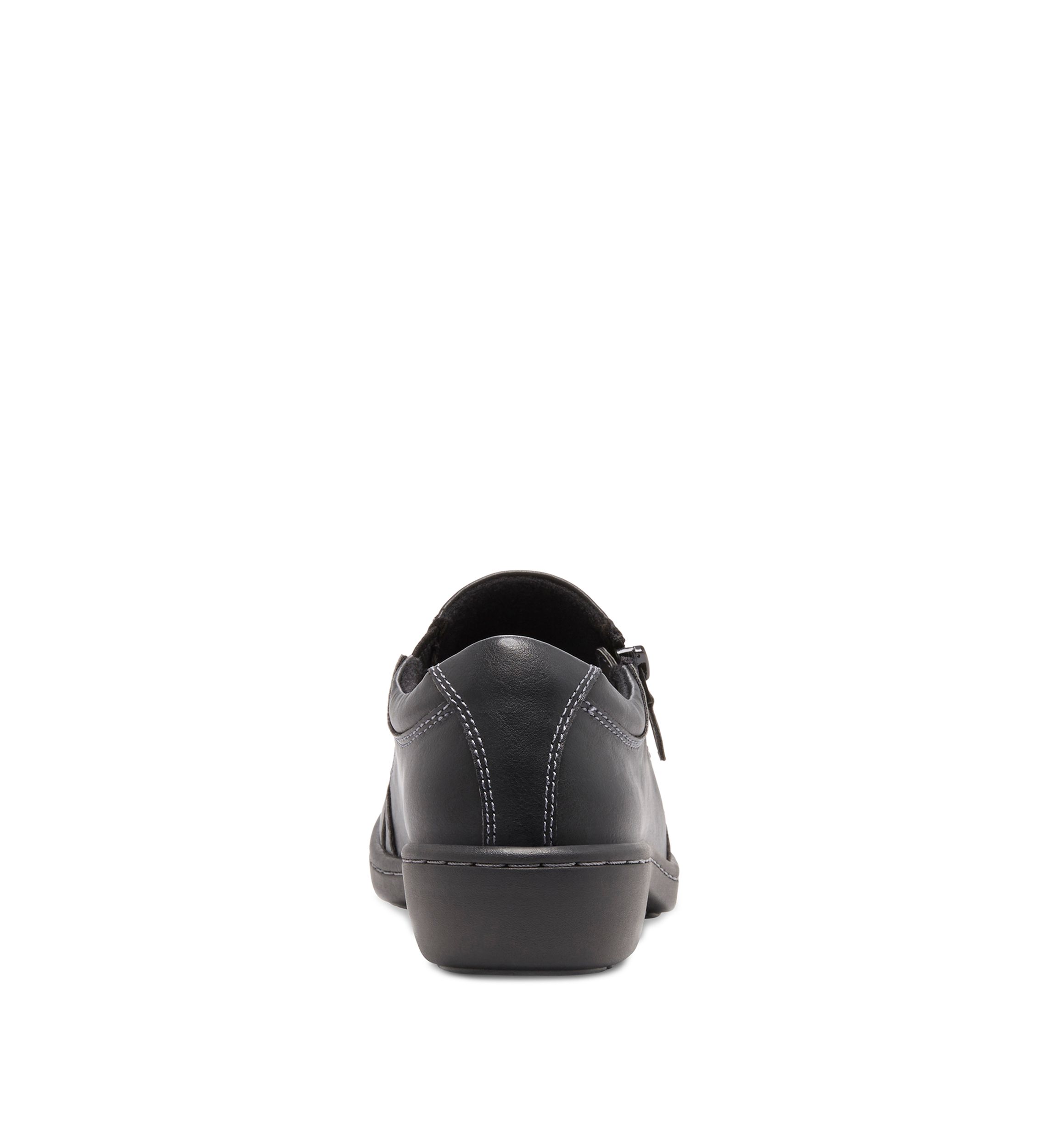 Vicky Zipper Slip On Shoes