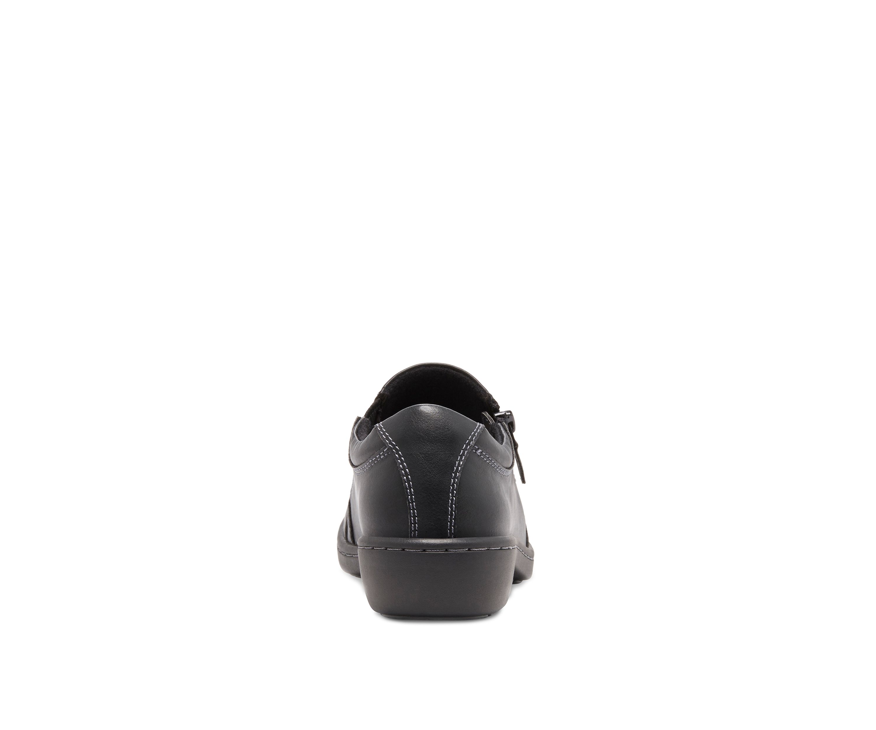 Vicky Zipper Slip On Shoes