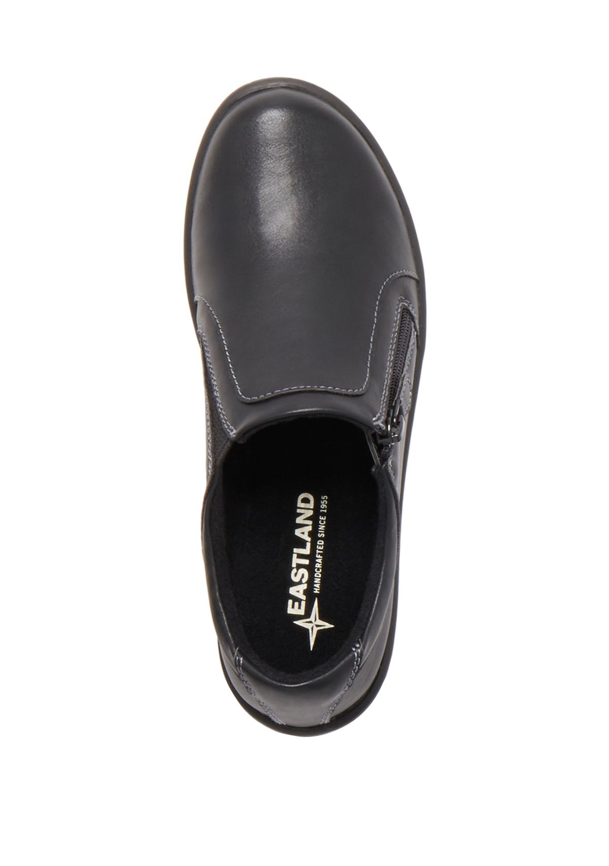 Vicky Zipper Slip On Shoes