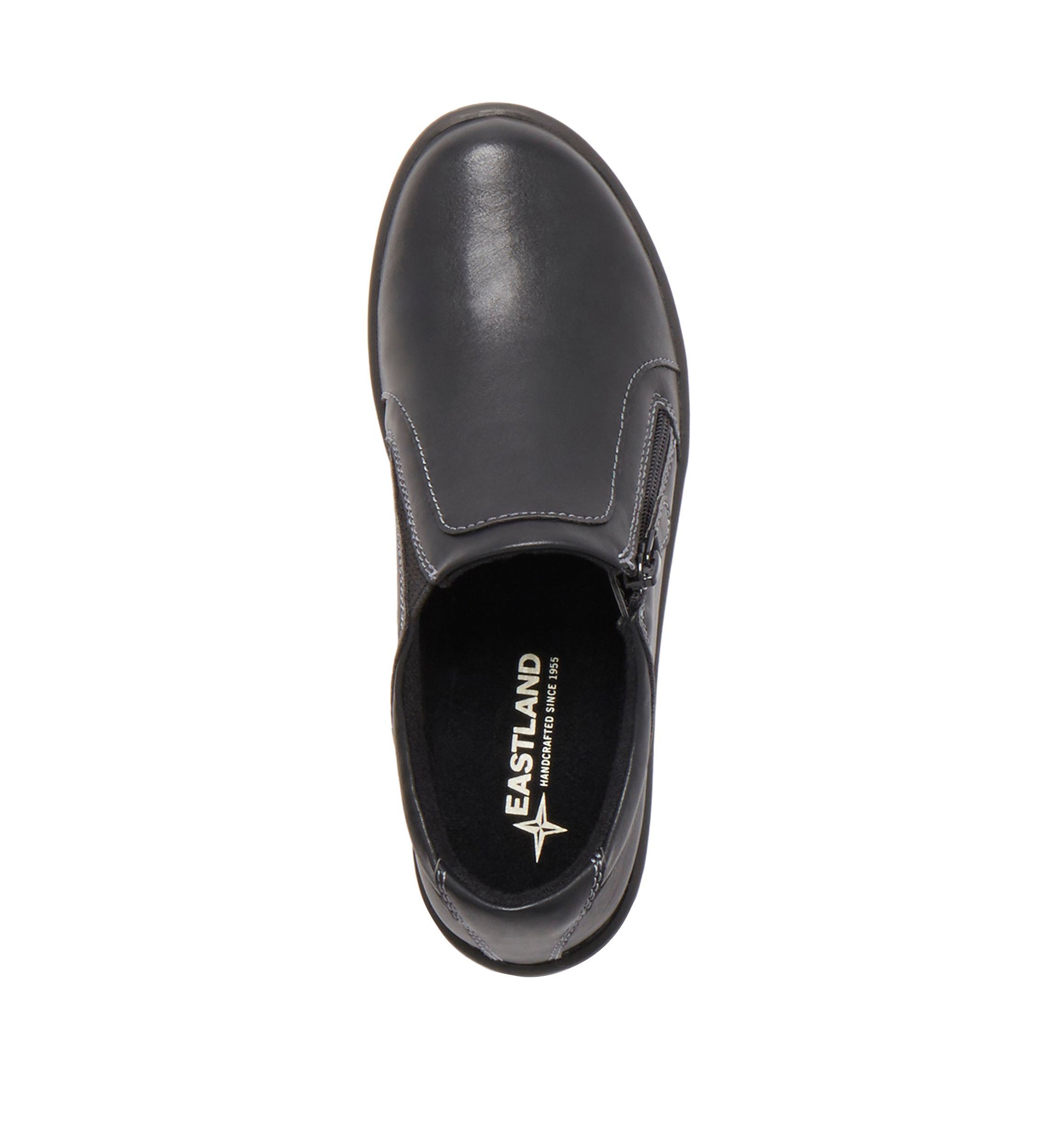 Vicky Zipper Slip On Shoes