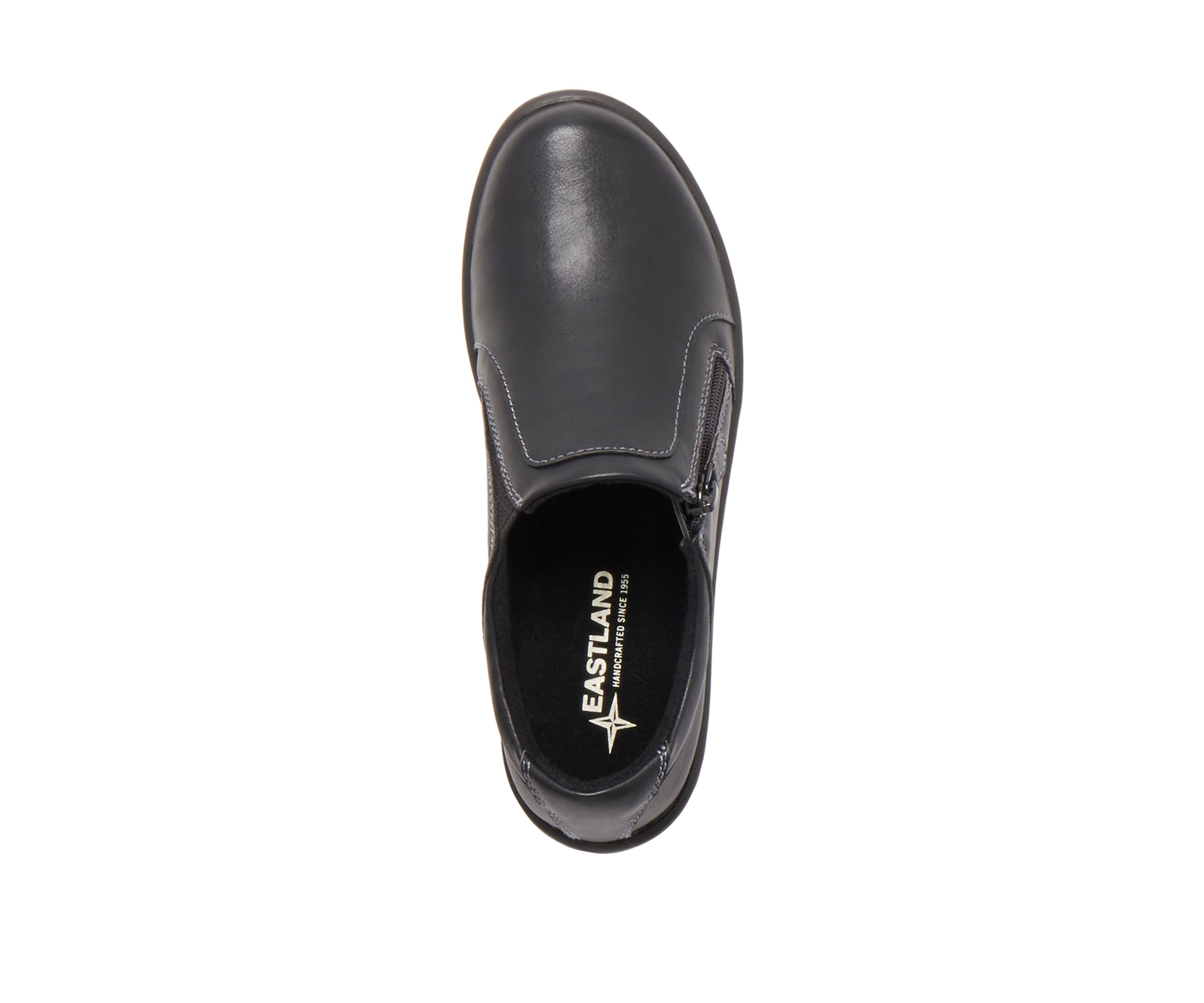 Vicky Zipper Slip On Shoes