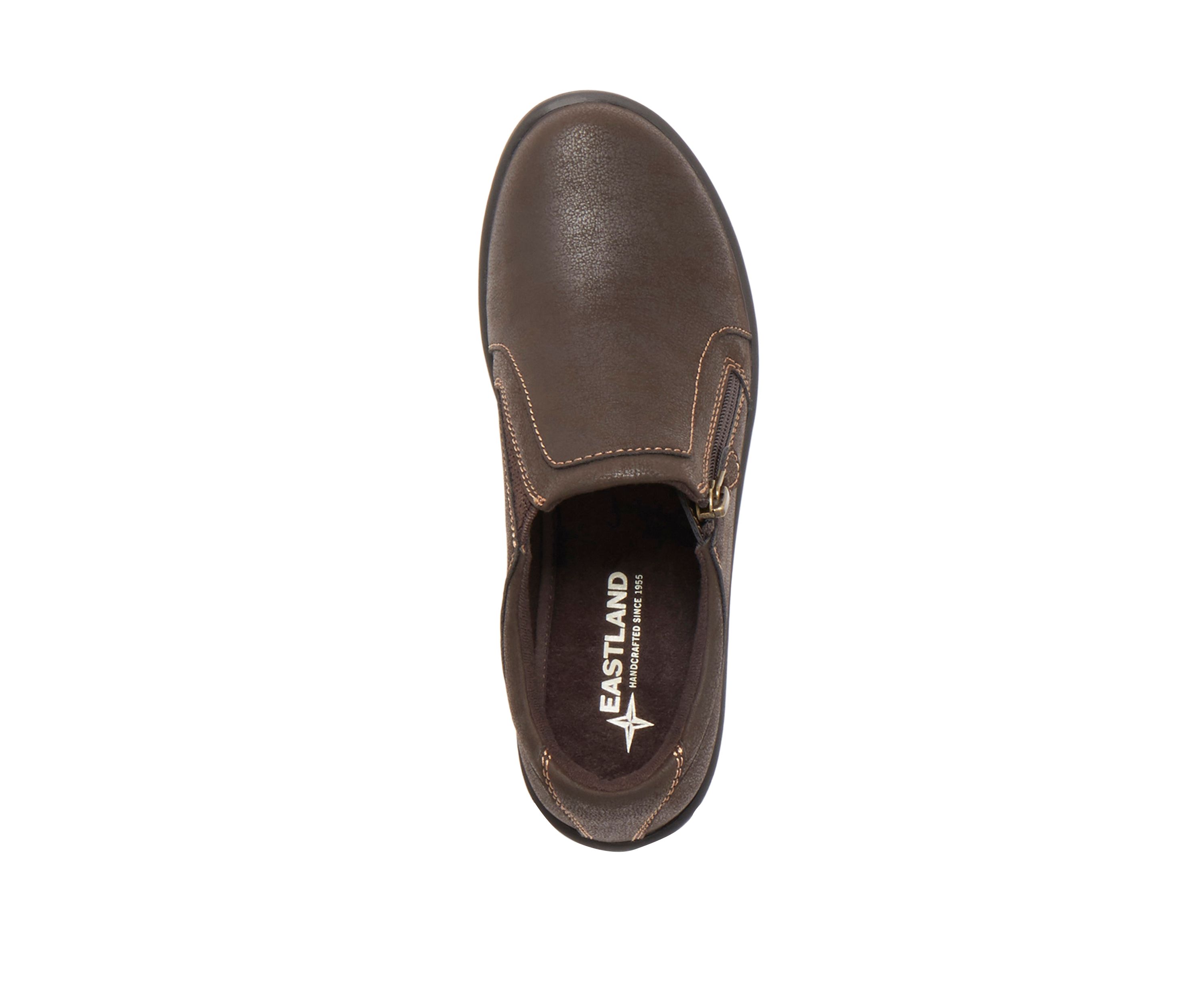 Vicky Zipper Slip On Shoes