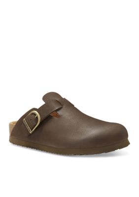 eastland gina leather clog