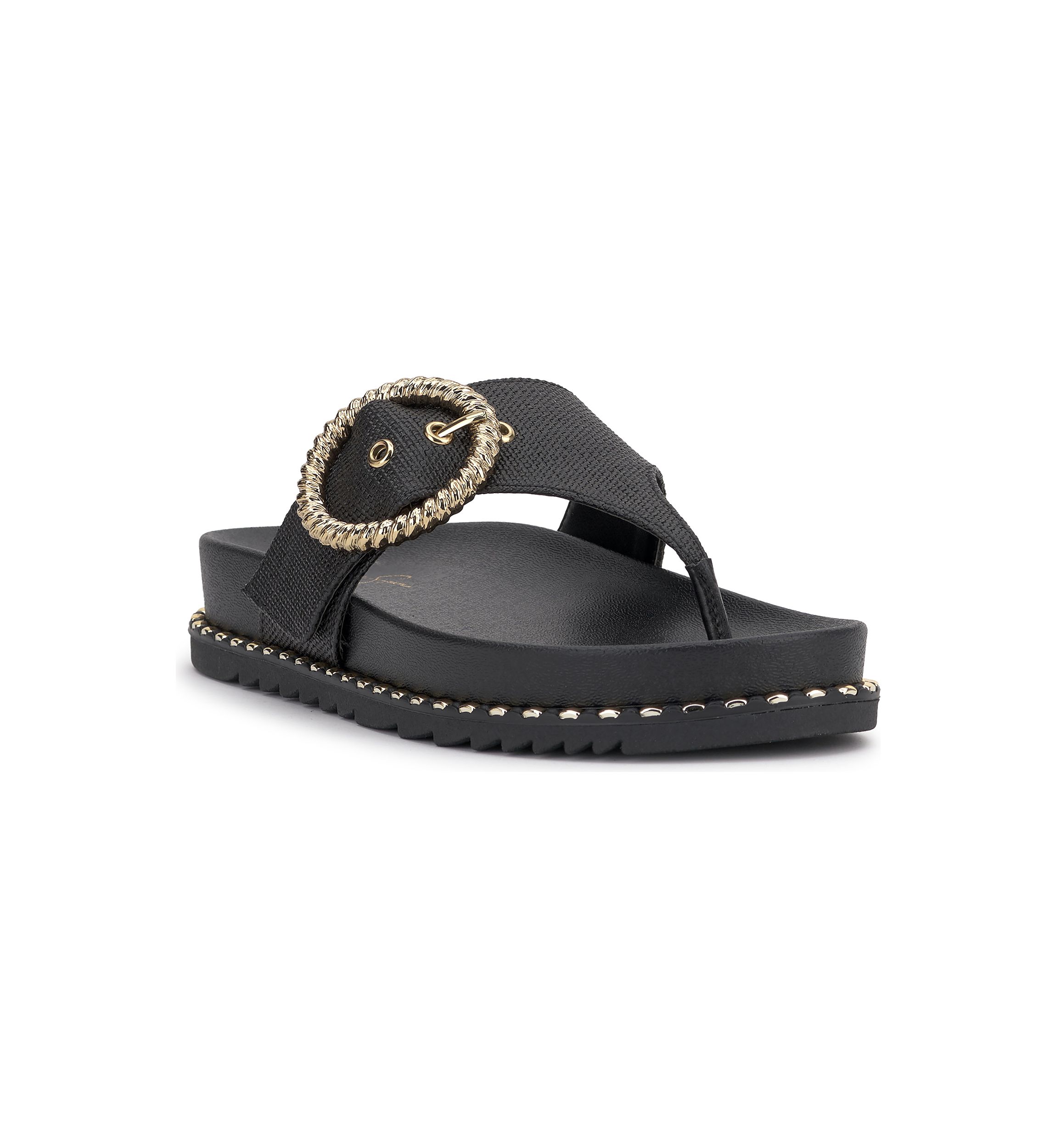 Cymmeri Thong Footbed Sandals