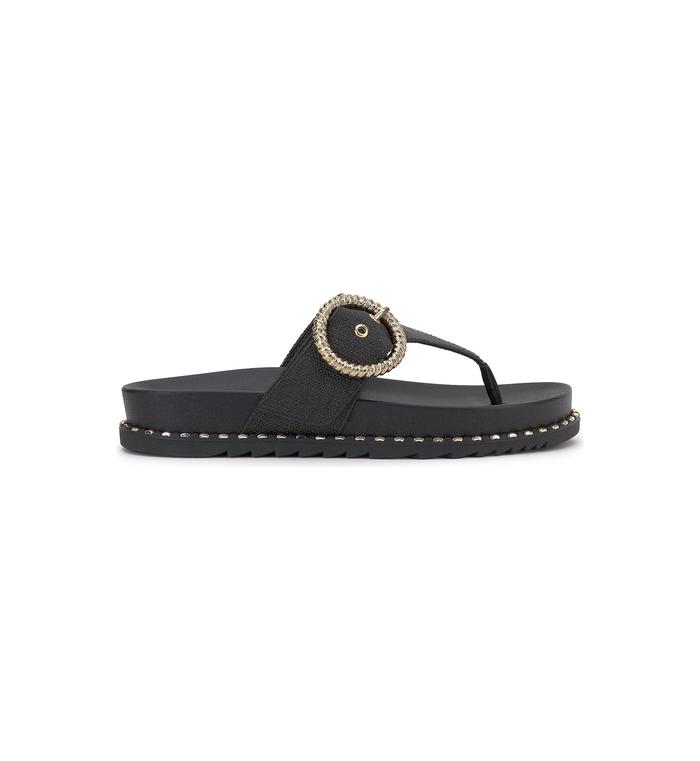 Cymmeri Thong Footbed Sandals
