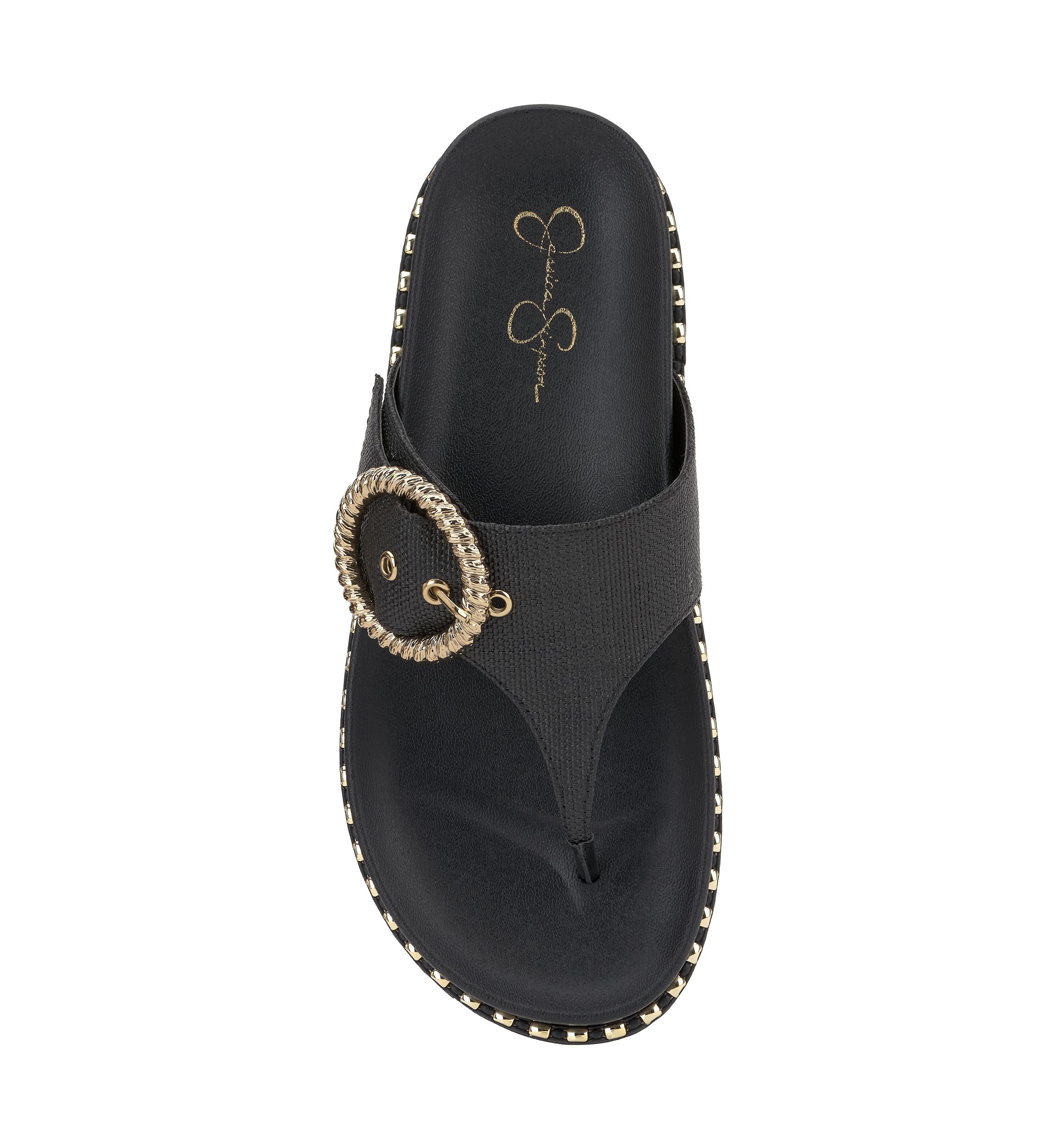 Cymmeri Thong Footbed Sandals