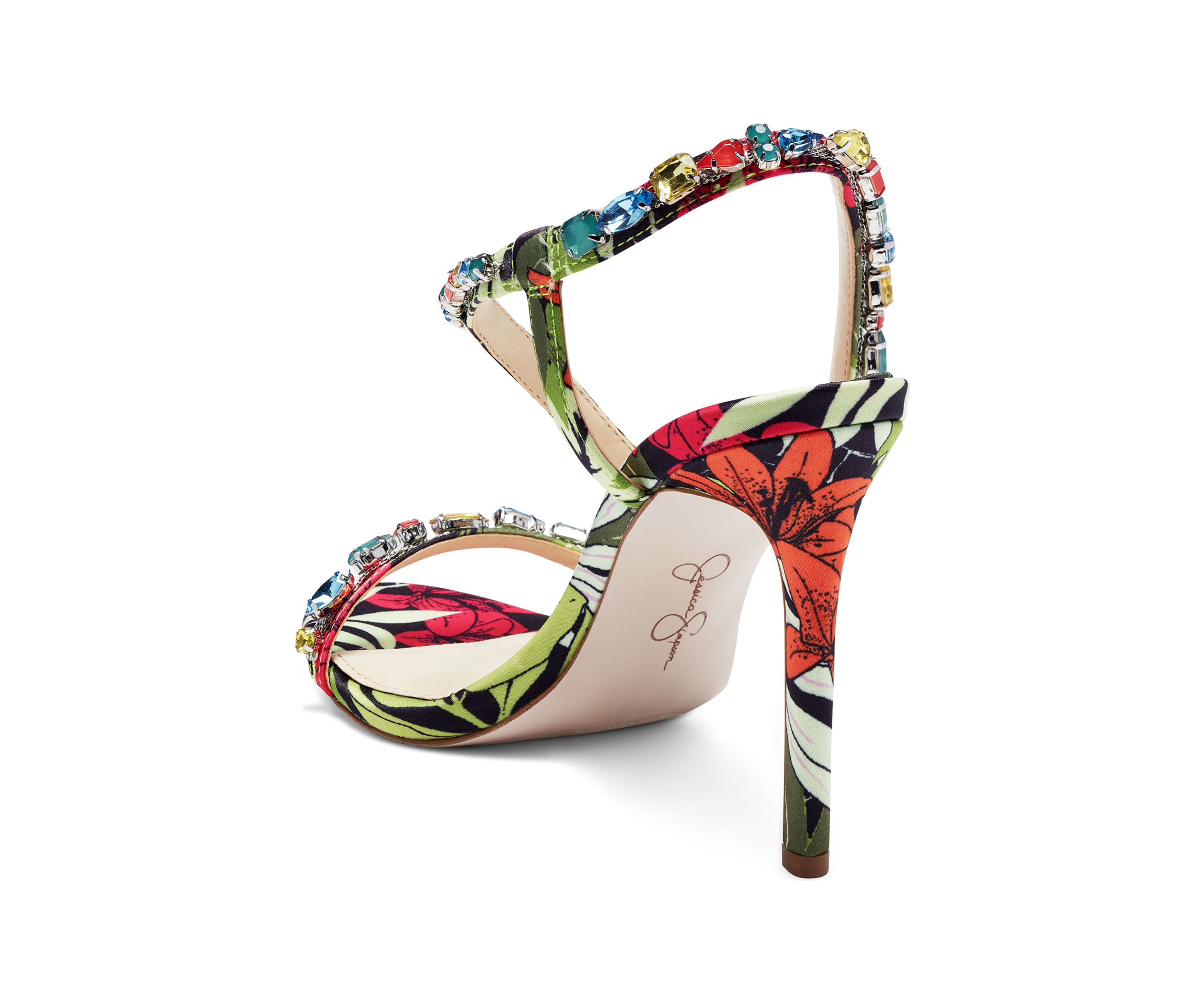 Jaycin Jewel Heeled Sandals