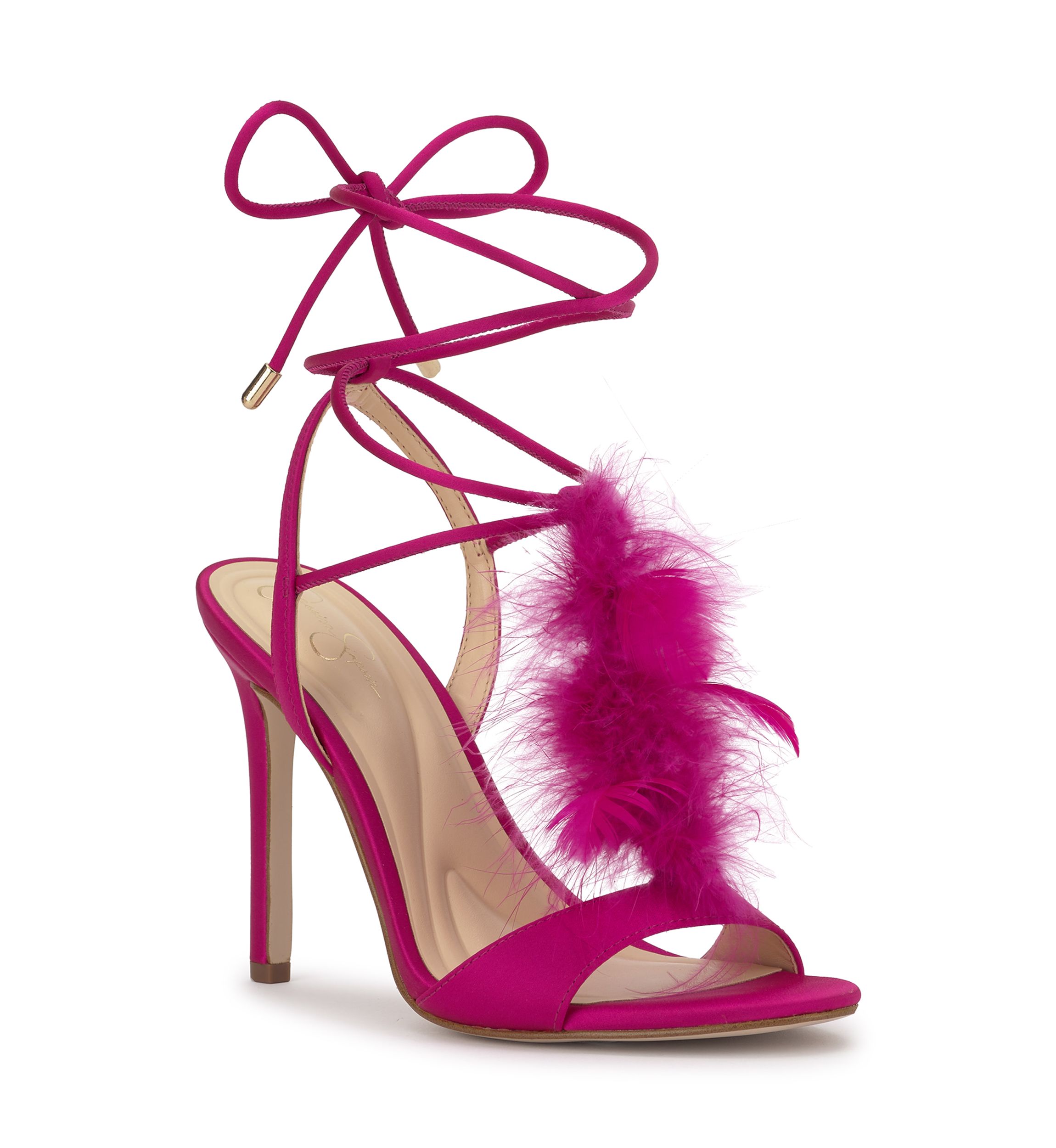 Jessica Simpson Jenzin Ankle Wrap Stiletto Sandals | Belk