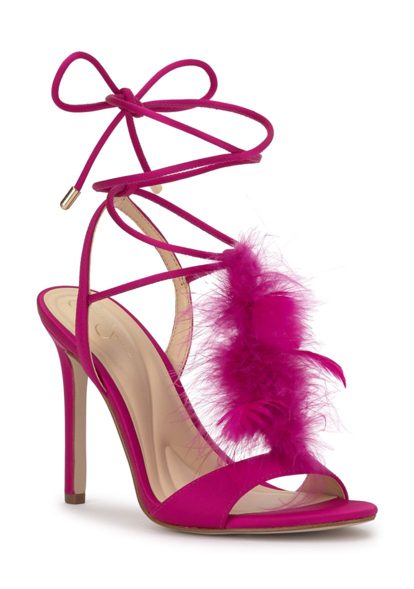 Jessica Simpson Jenzin Ankle Wrap Stiletto Sandals | Belk