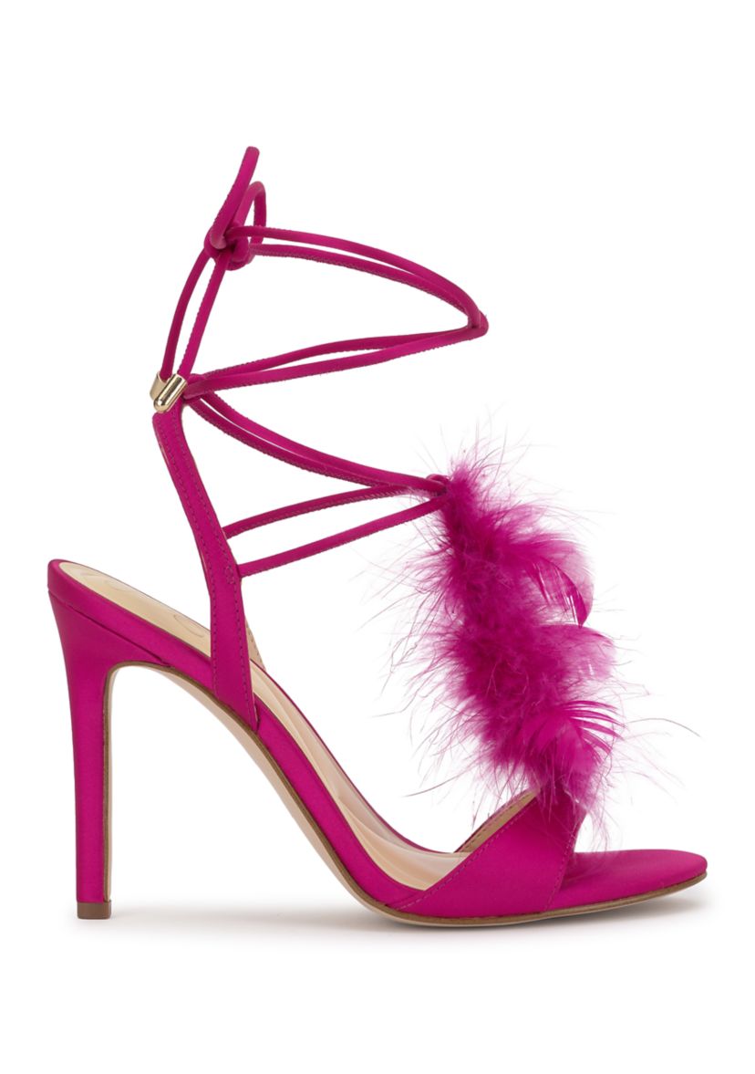 Jessica Simpson Jenzin Ankle Wrap Stiletto Sandals | Belk
