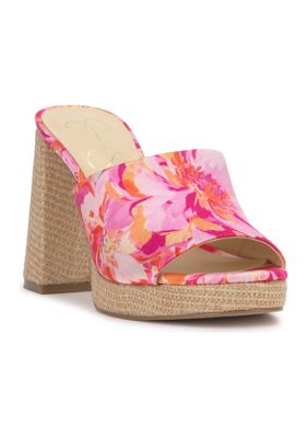 Jessica Simpson Women's Kameena Slide Heeled Sandals
