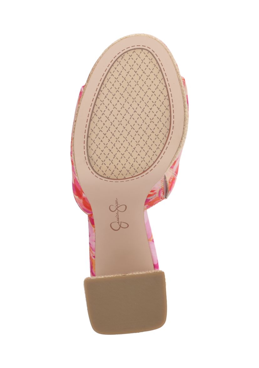 Kameena Slide Heeled Sandals