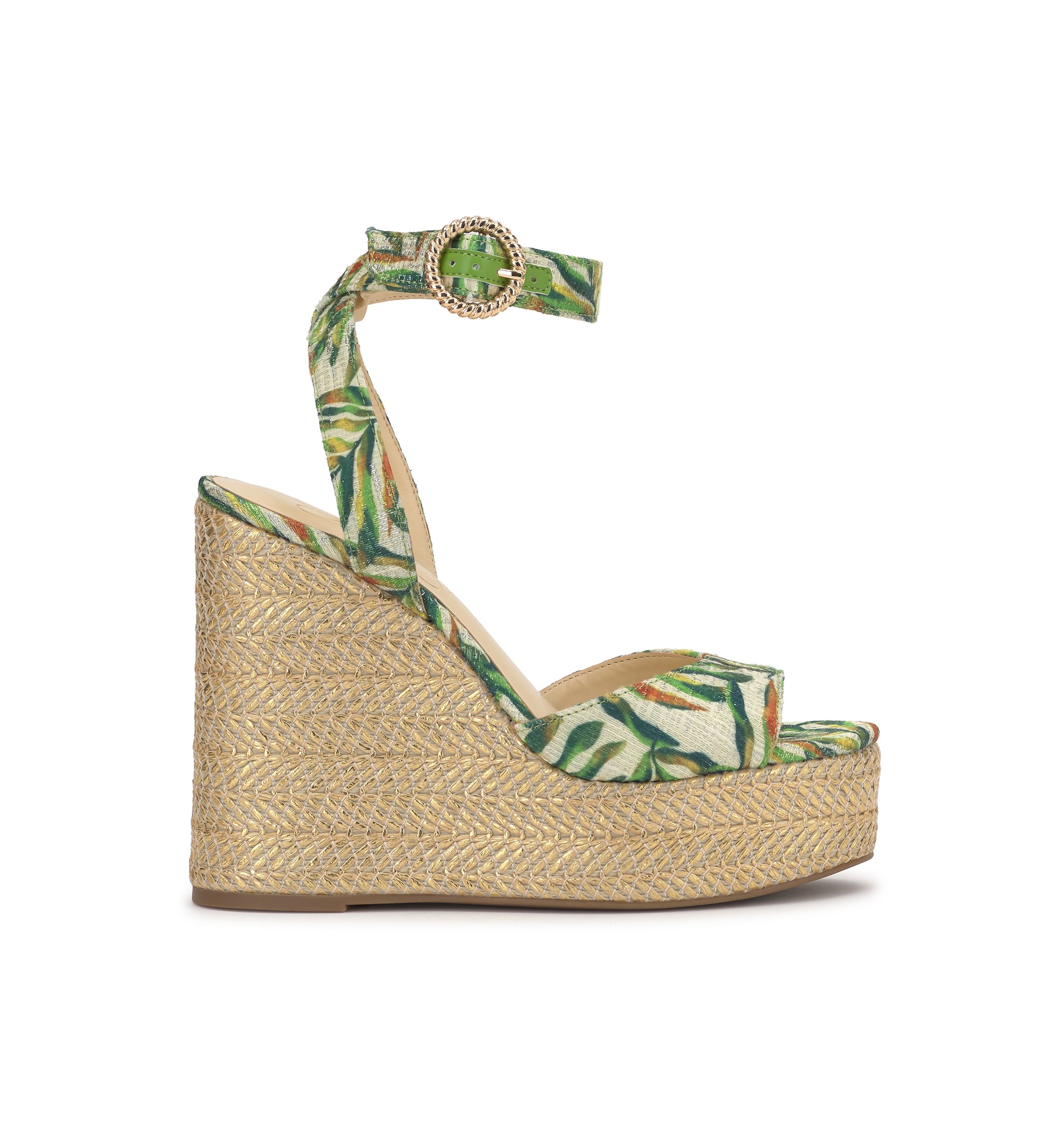 Kamindi Wedge Heeled Slide Sandals