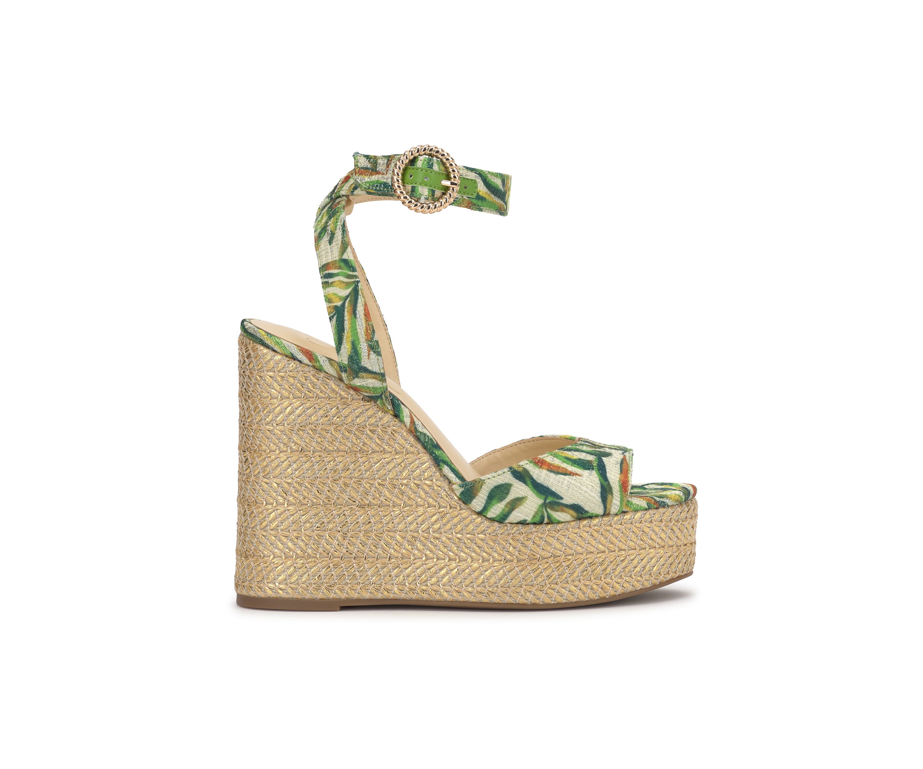 Kamindi Wedge Heeled Slide Sandals