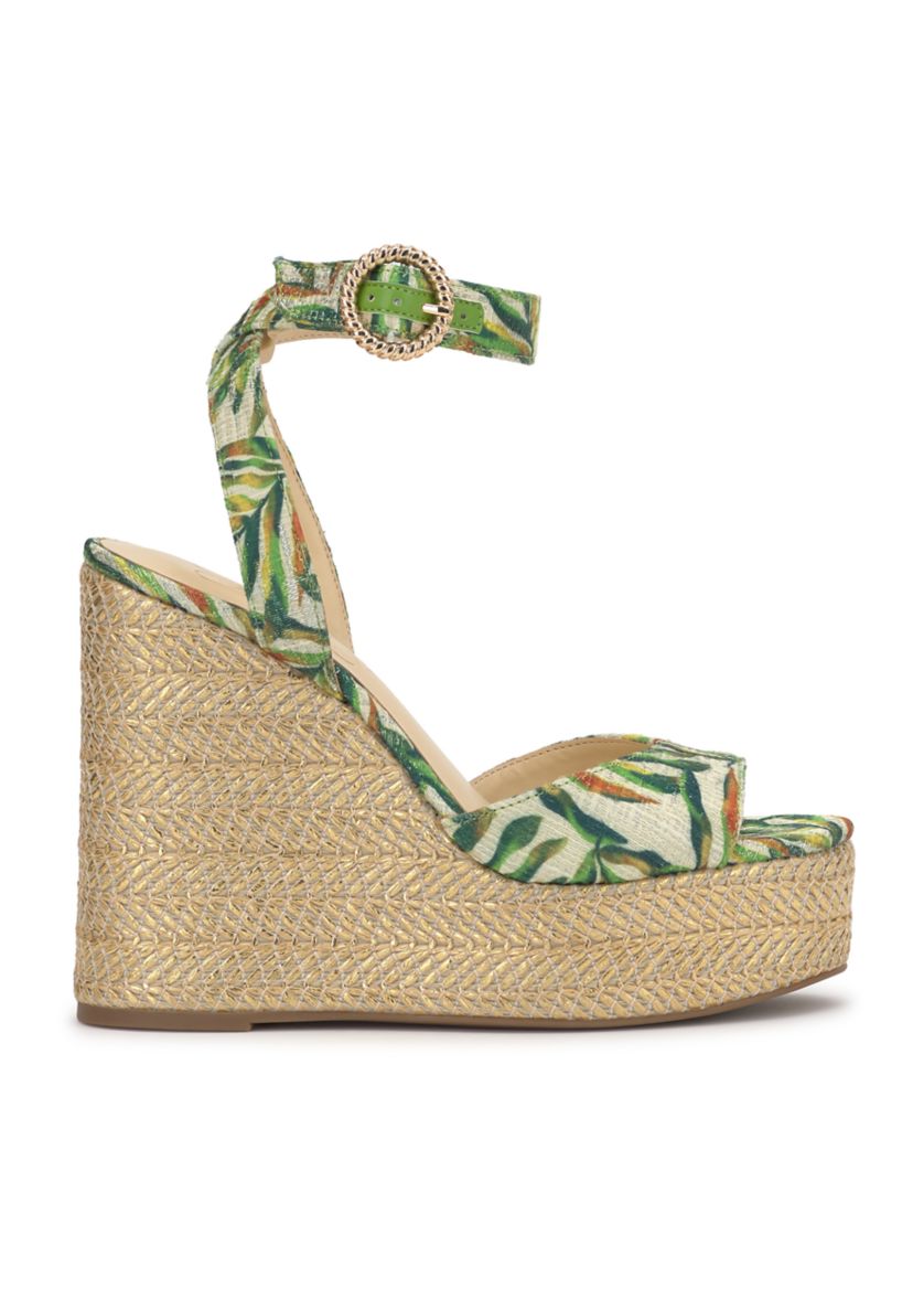Kamindi Wedge Heeled Slide Sandals