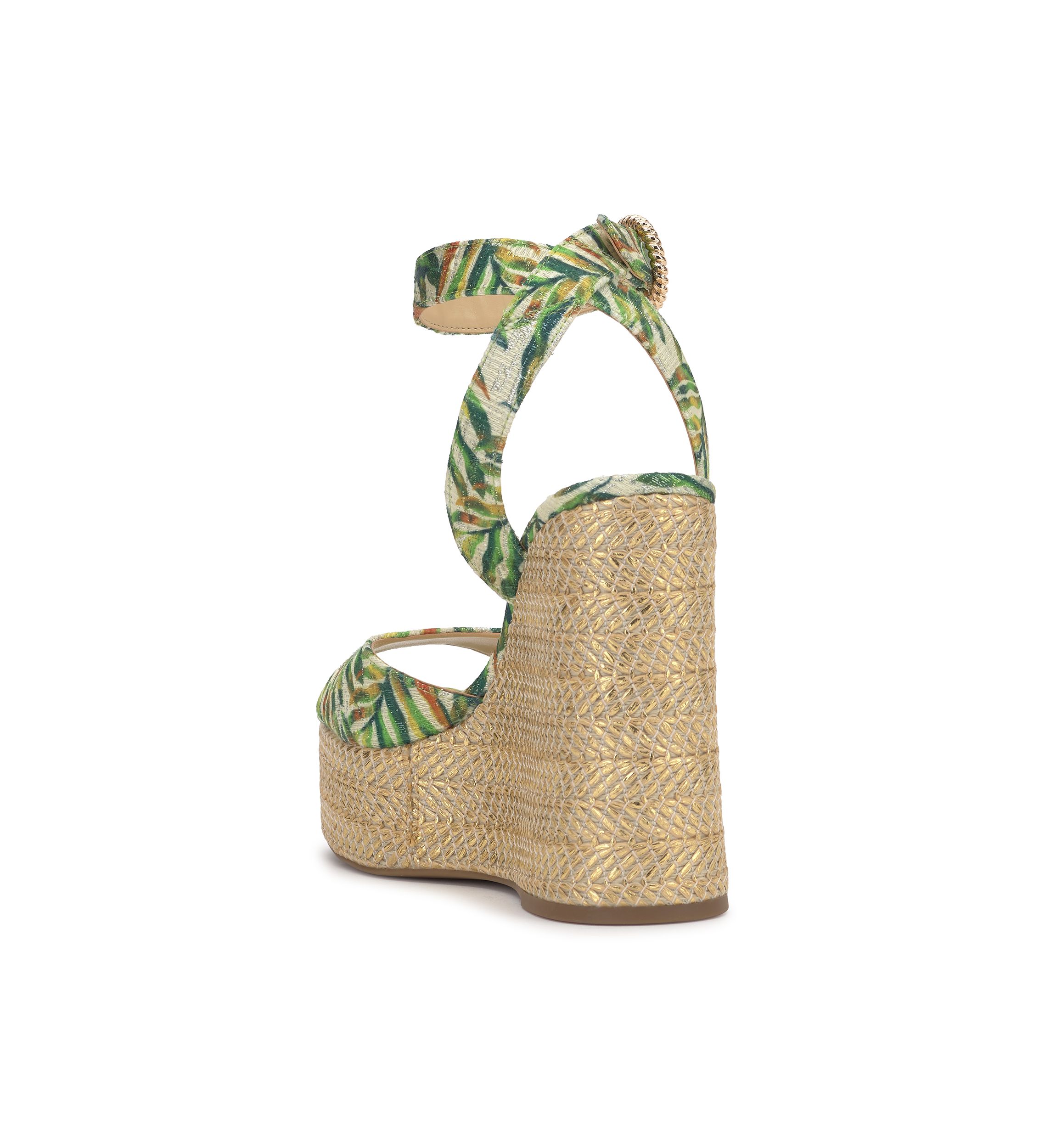Kamindi Wedge Heeled Slide Sandals