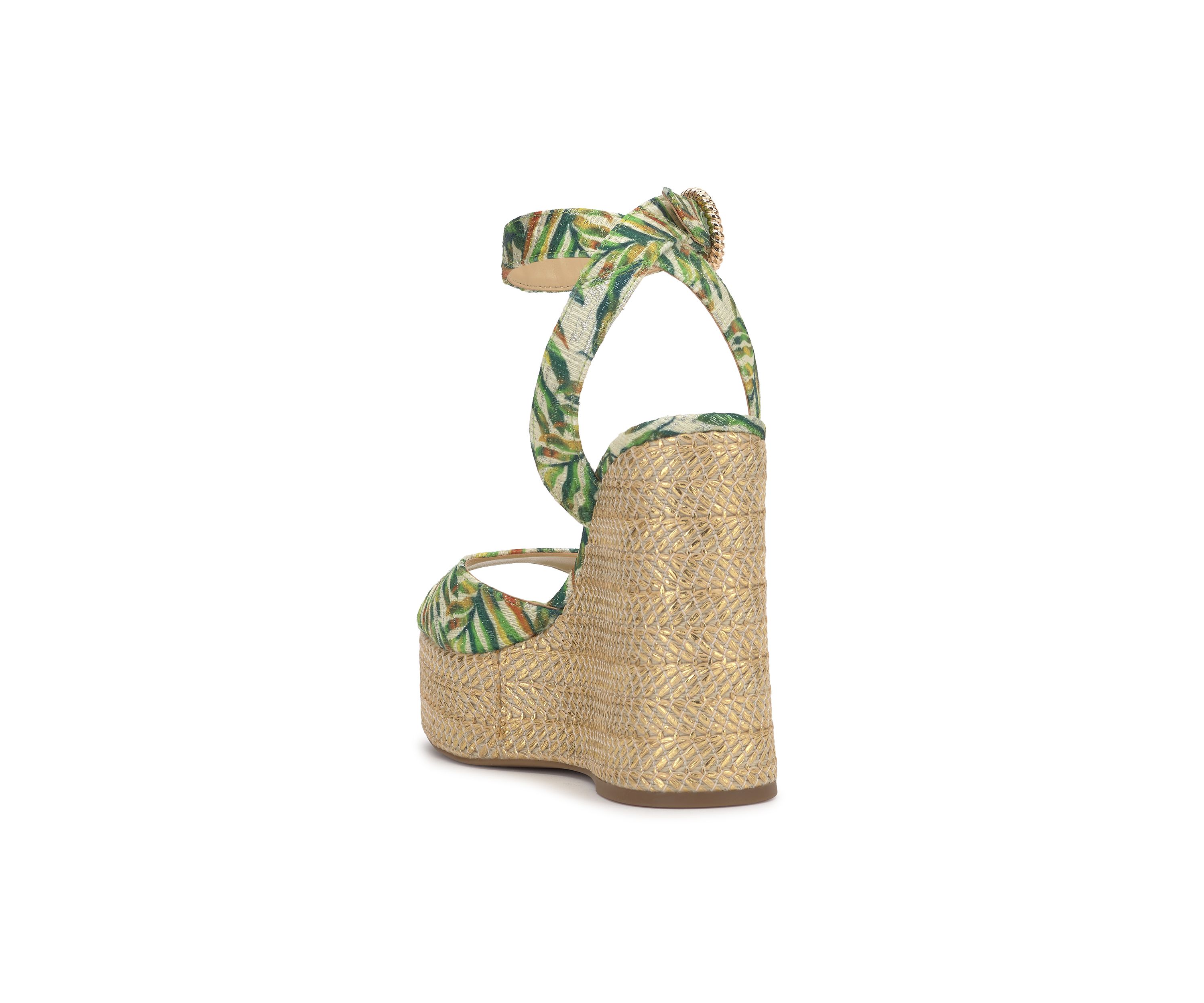 Kamindi Wedge Heeled Slide Sandals