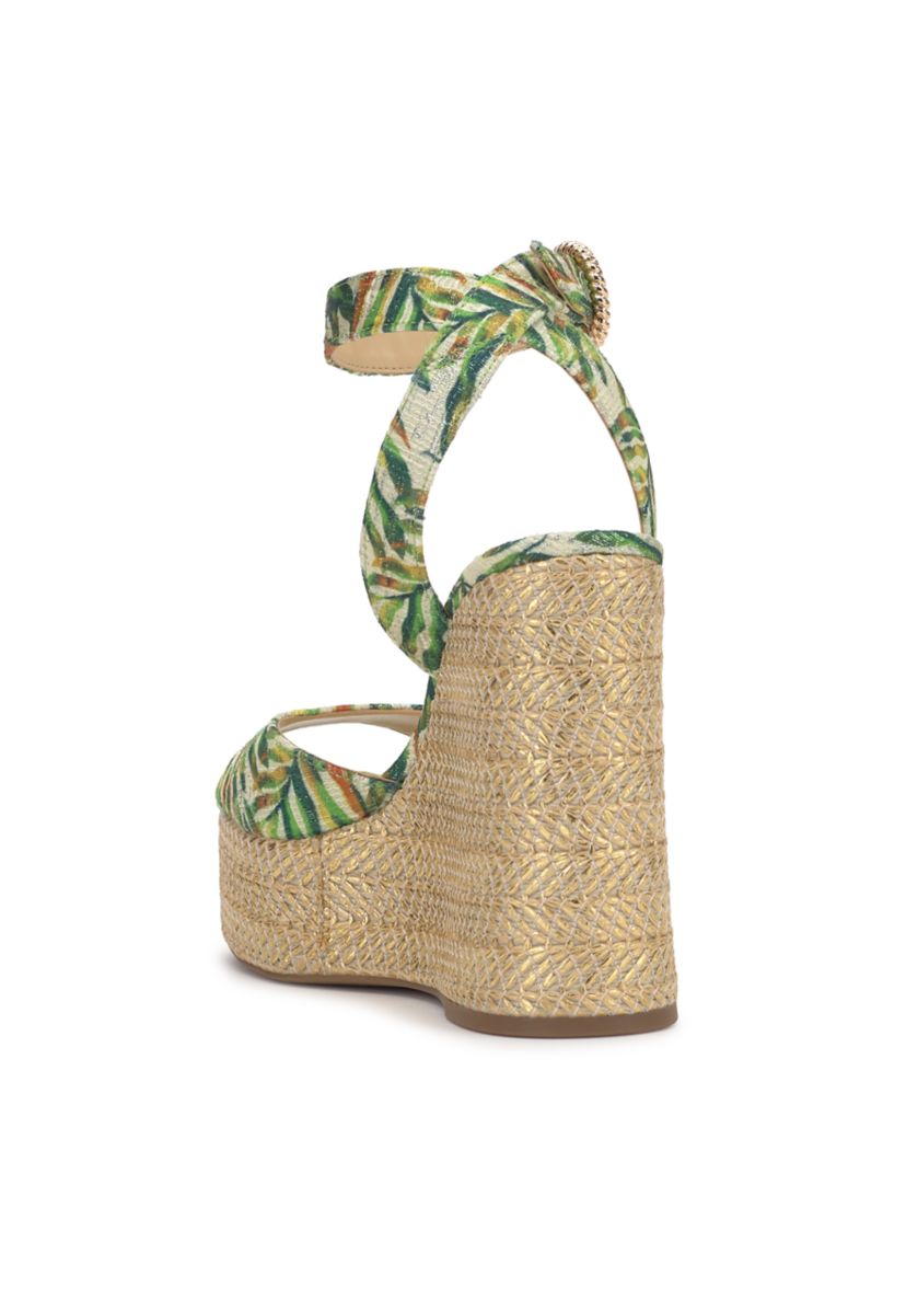 Kamindi Wedge Heeled Slide Sandals