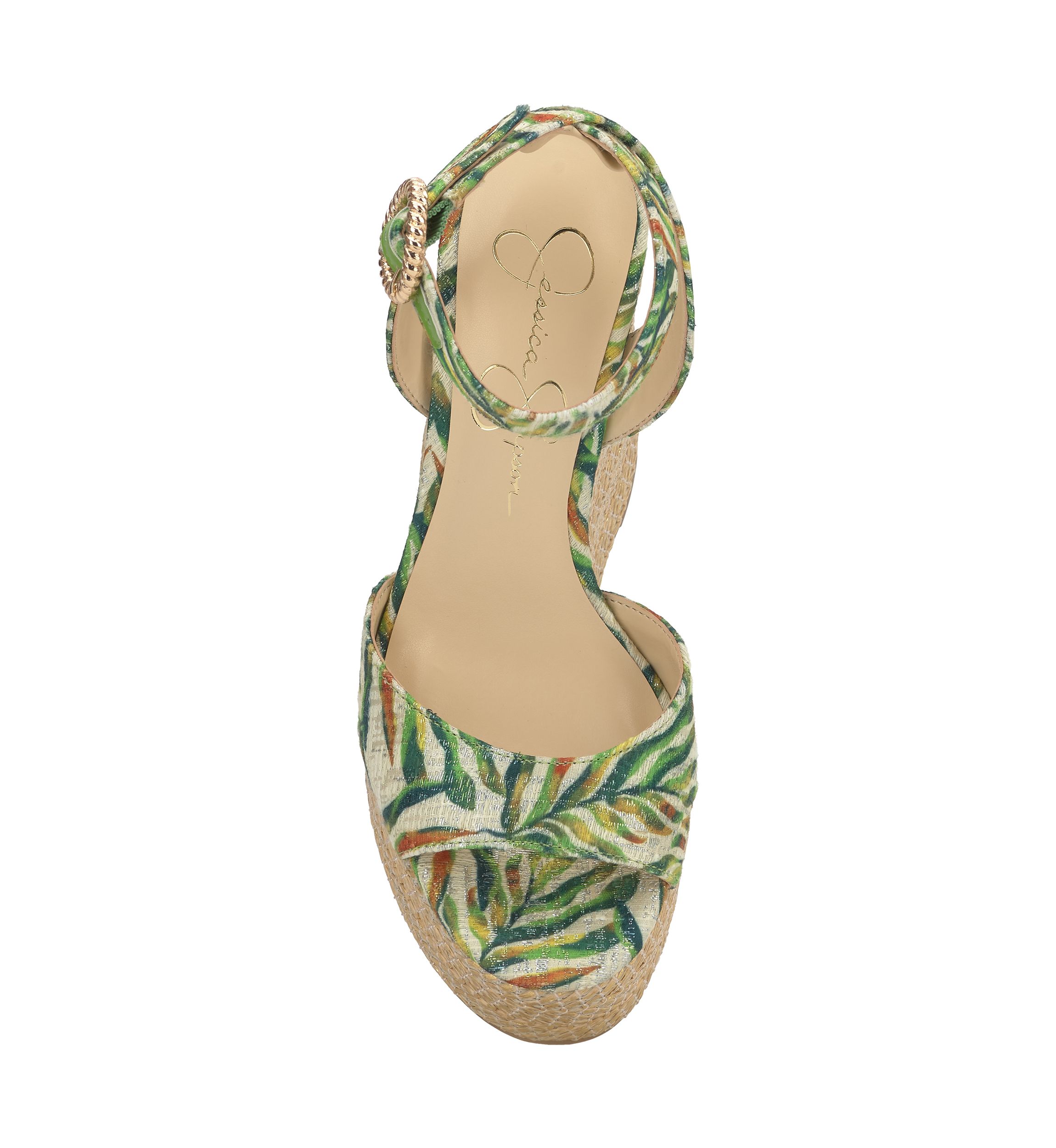 Kamindi Wedge Heeled Slide Sandals