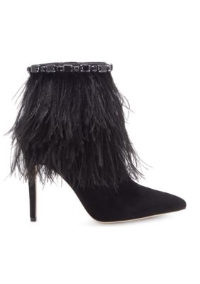 Jessica Simpson Feather Suede Heels | belk