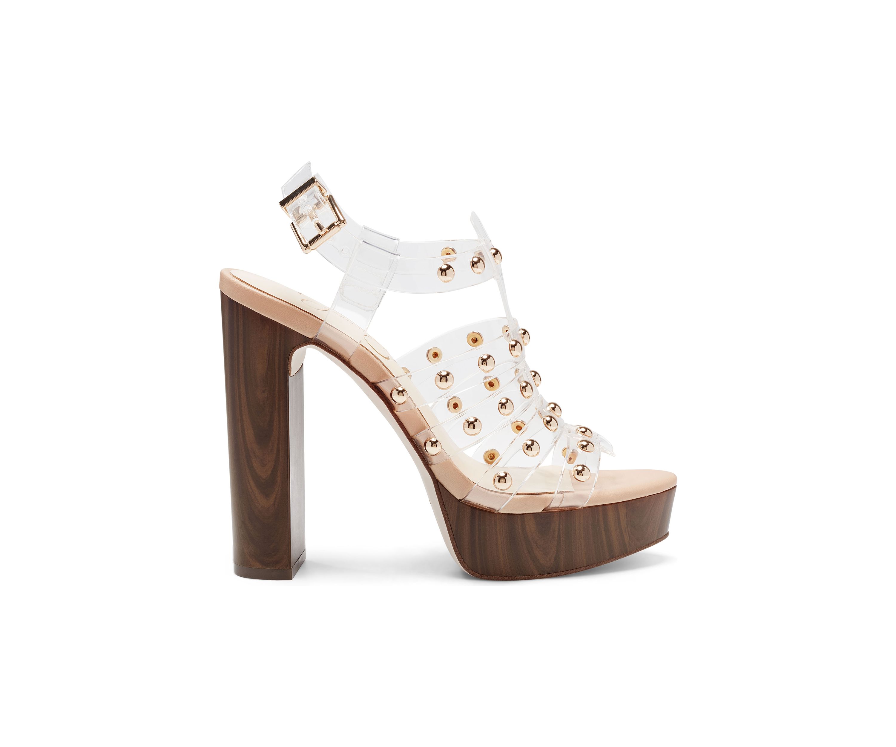 Rienne Studded Heel Sandals