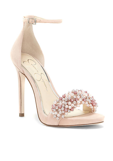 Jessica Simpson High Heel Ankle Strap Sandals | belk