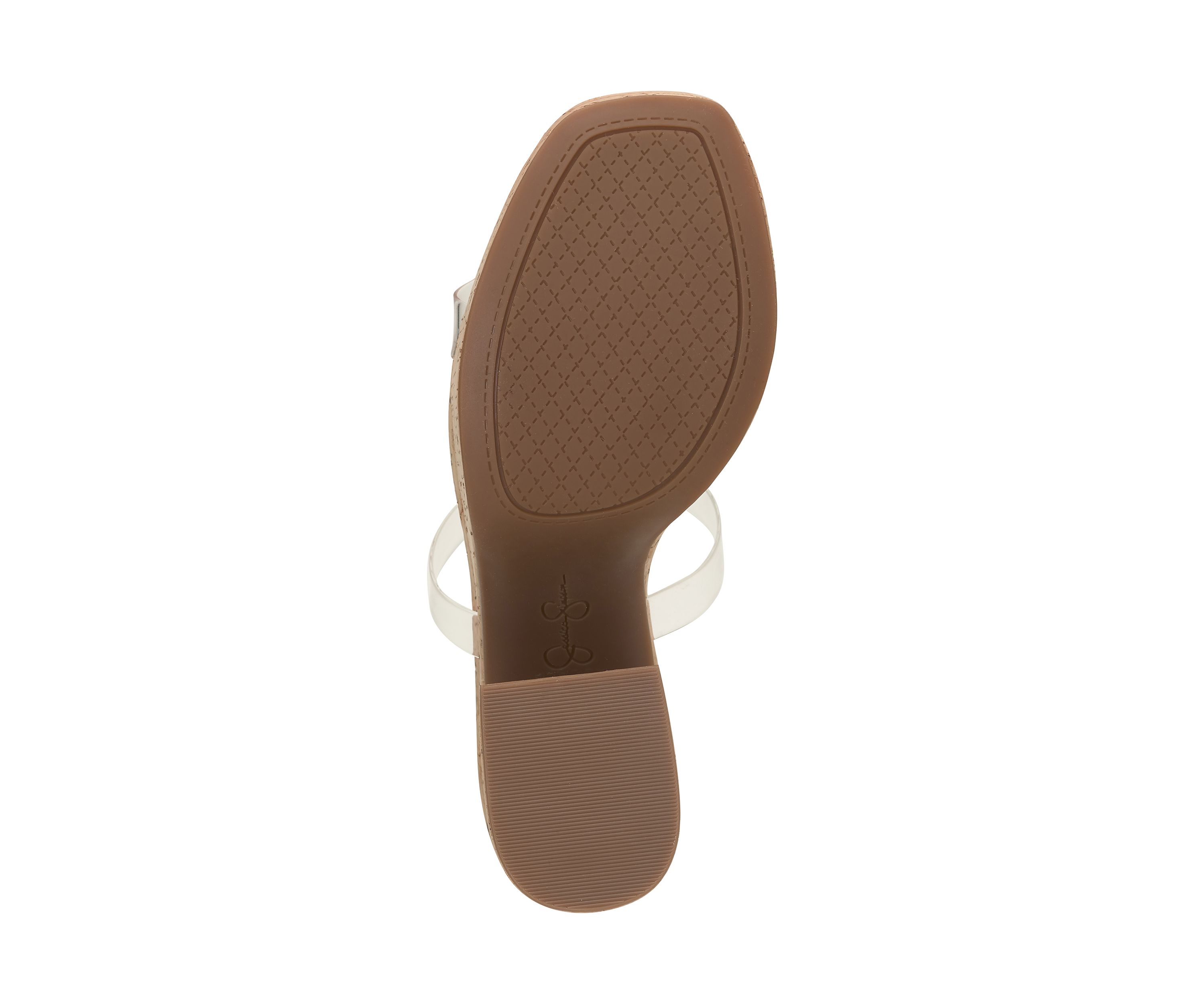 Samhita Cork Lucite Sandals
