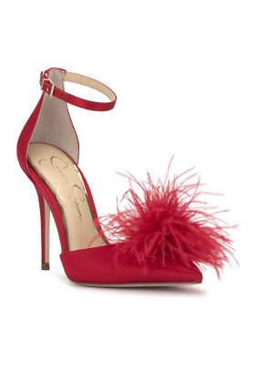 Jessica simpson feather on sale sandals