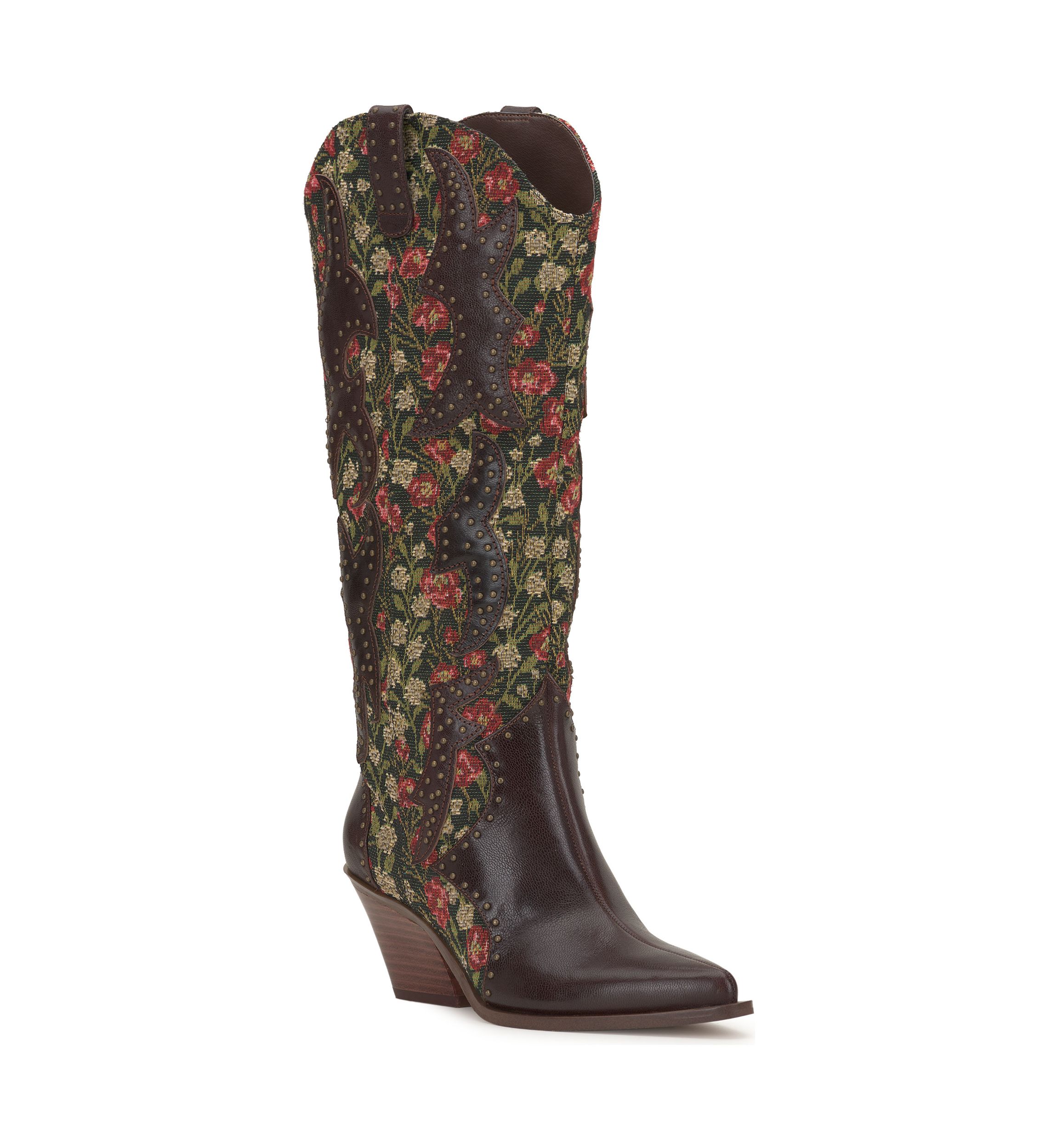 Zaikes Floral Western Boots